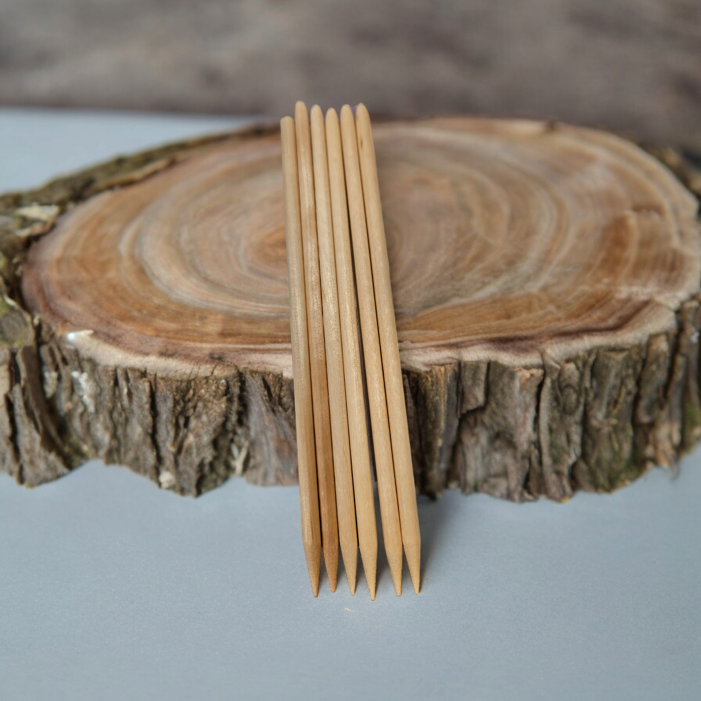 Orange wood sticks