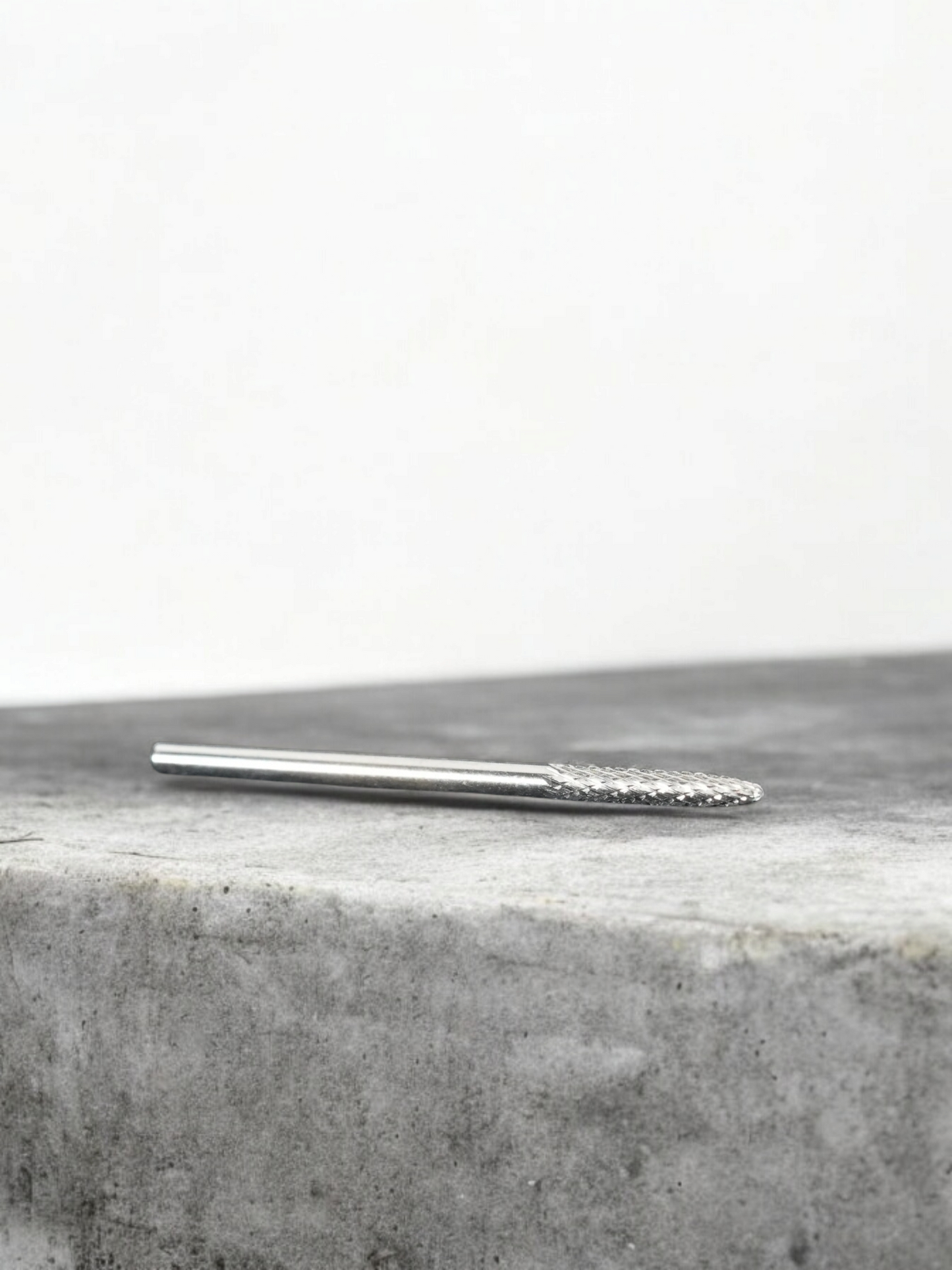 Cuticle Under Nail Cleaner Drill Bit Silver