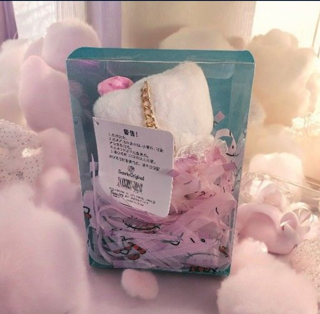 Hello Kitty 50th Anniversary Plush Keychain