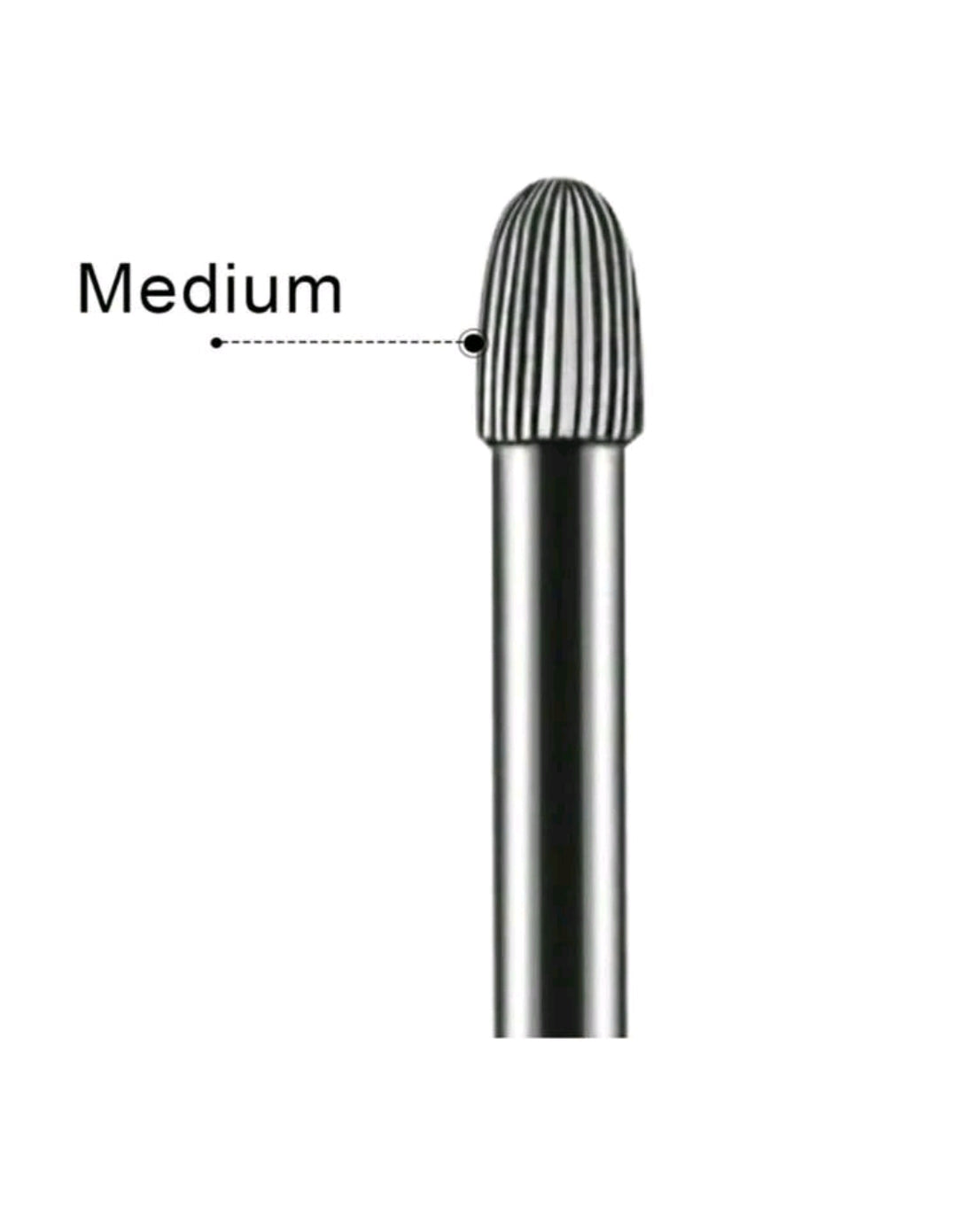 1pc Tungsten Steel Nail Drill Bit For Professional Removal Of Nail Edges, Keratin, Dead Skin, Cuticles And Calluses Wg28