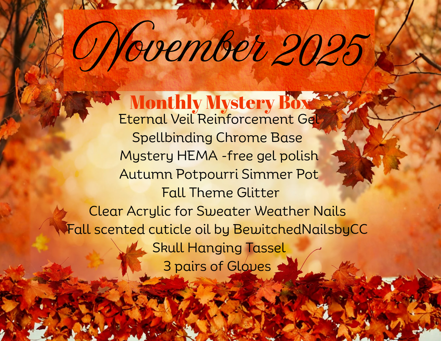 Monthly Mystery Subscription Box