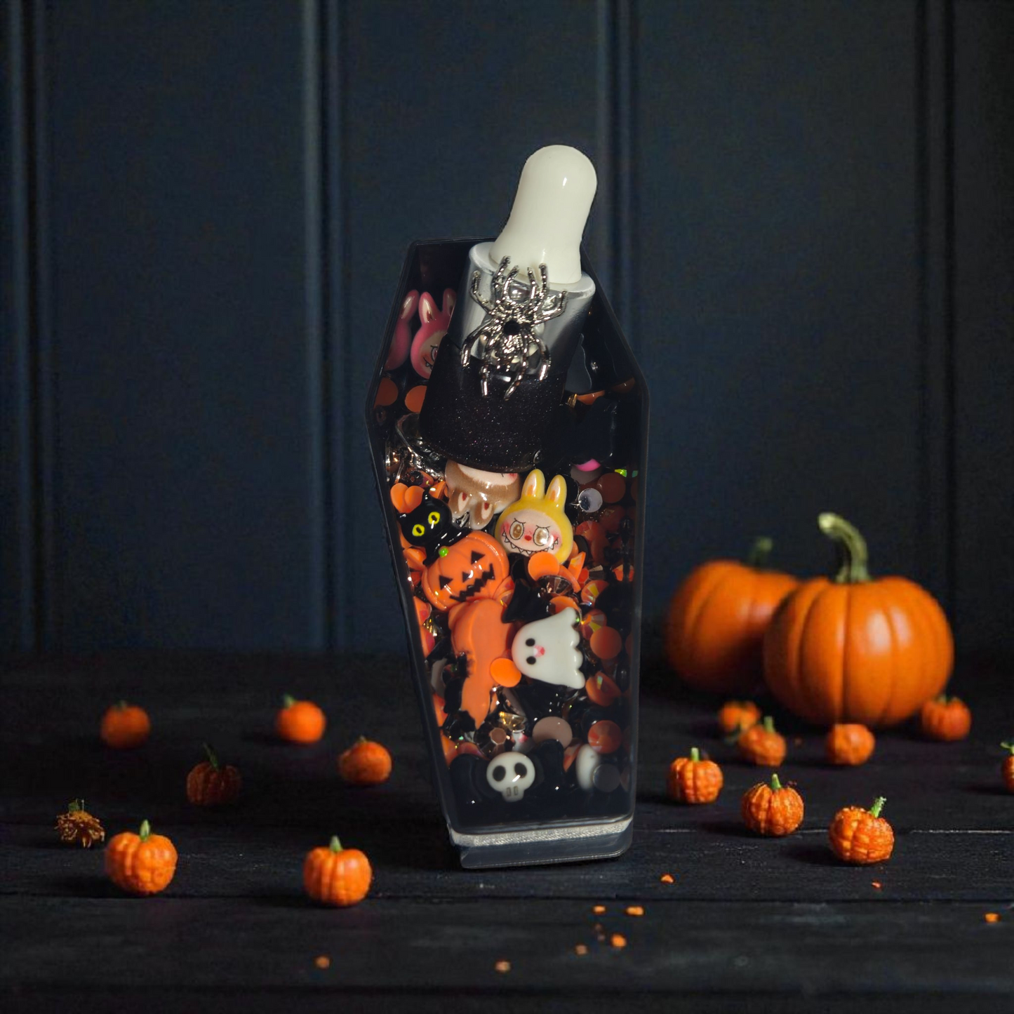 1 Coffin Halloween Nail Charms 🎃