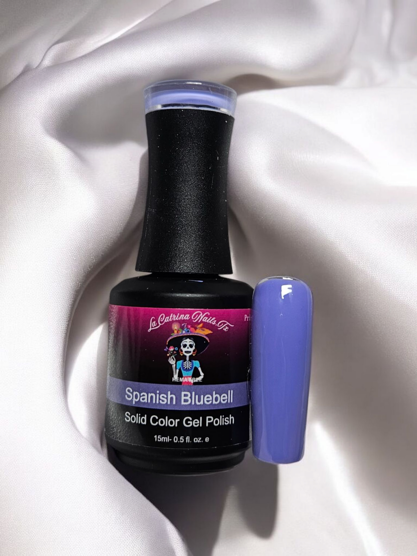 La Catrina Nails.Tx~ Primavera Collection ~ Spanish Bluebell / Lilac