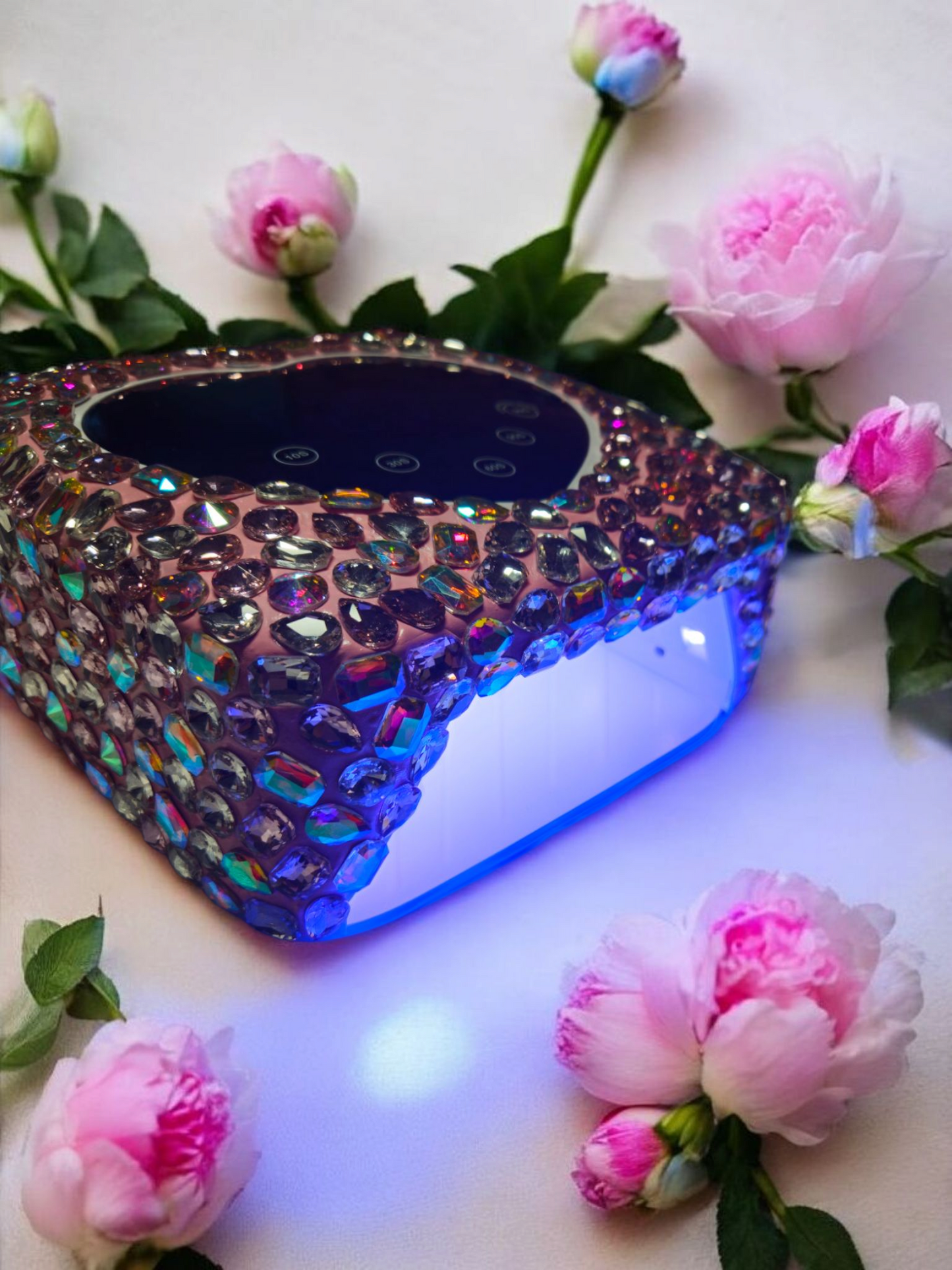 Large Stone Rechargeable Cordless UV.LED Lamp