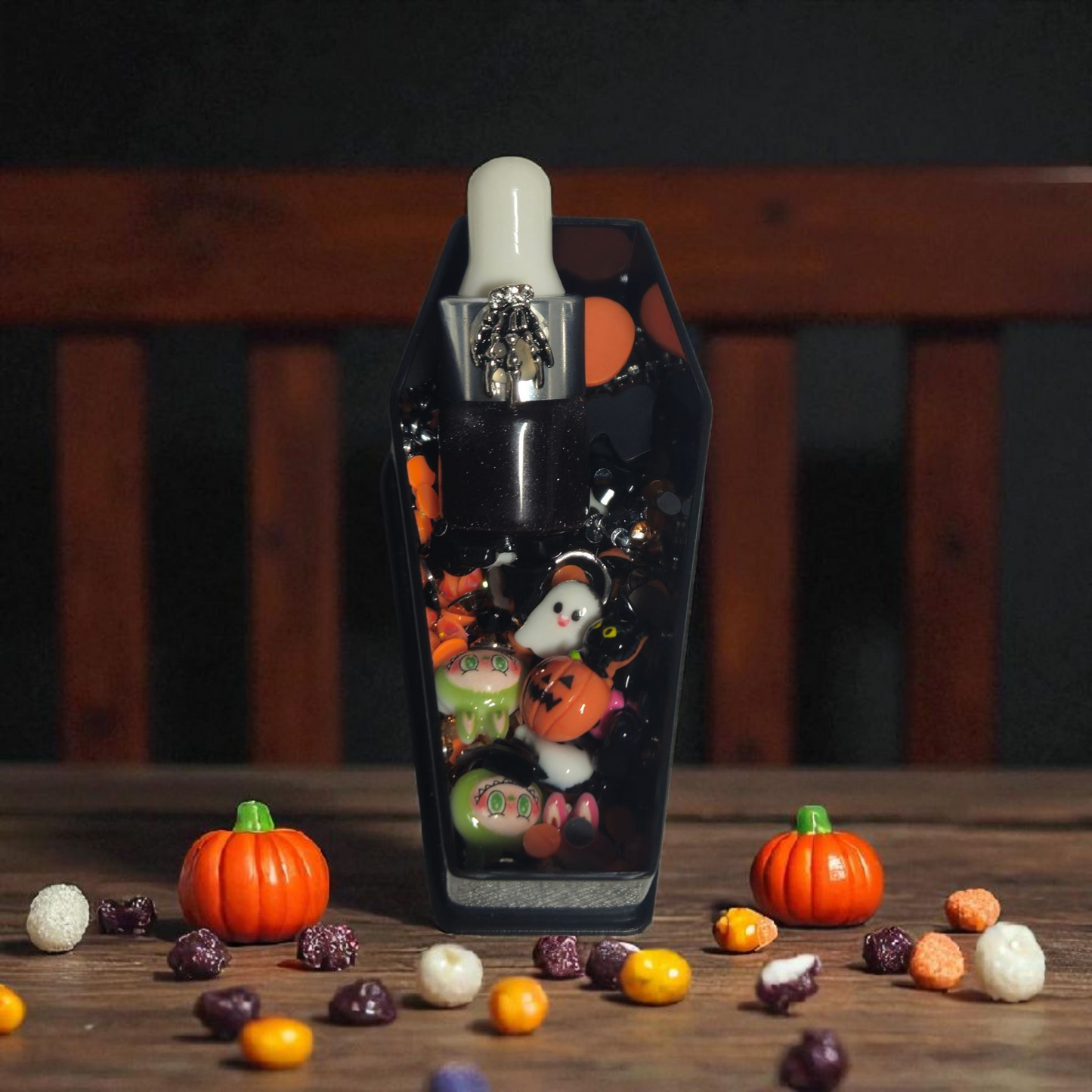 1 Coffin Halloween Nail Charms 🎃
