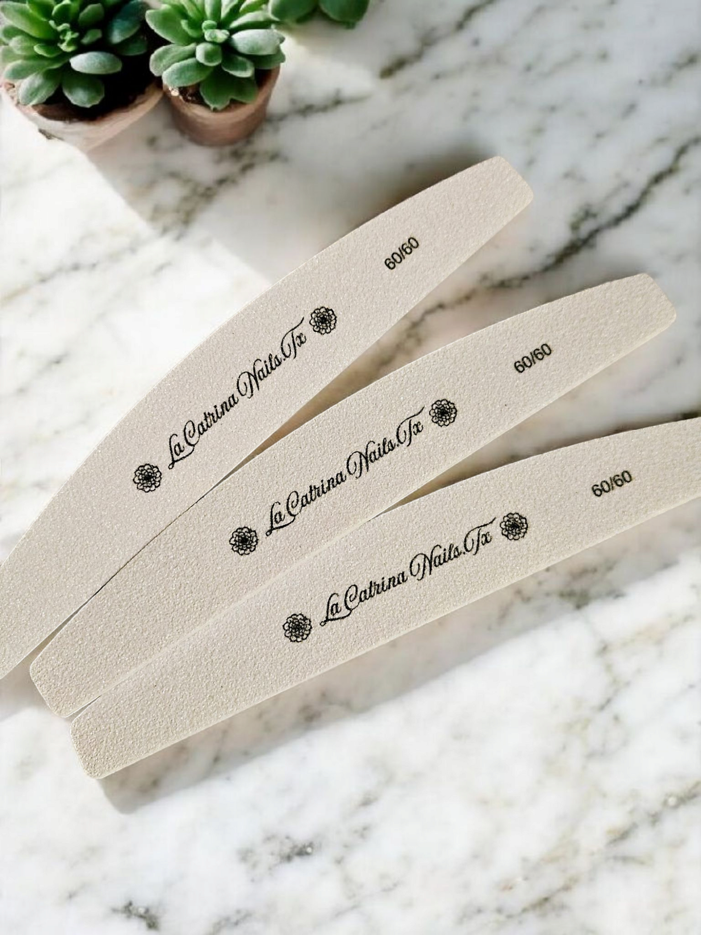 3 La Catrina Nails.TX Nail File