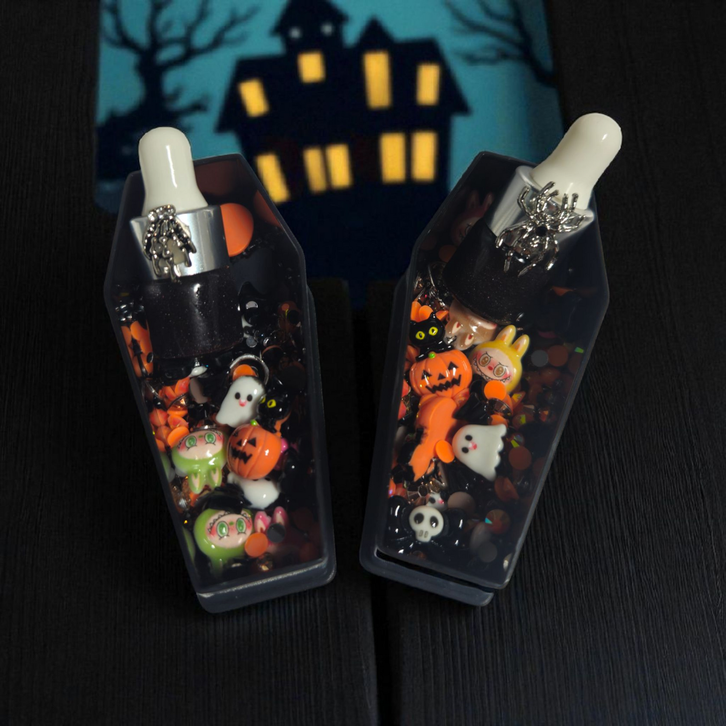 1 Coffin Halloween Nail Charms 🎃