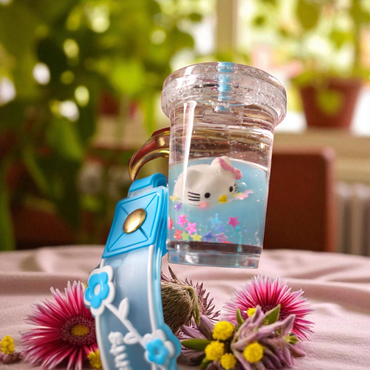 Blue HK Starbies Keychain