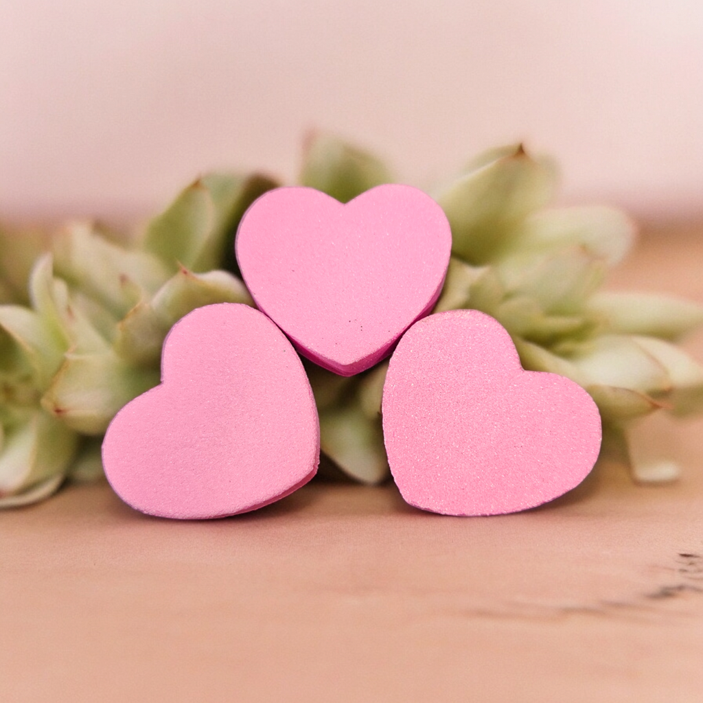 Pulidores de uñas en forma de corazón