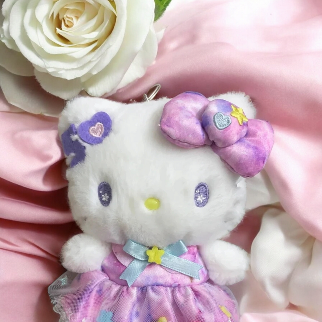 Llavero de peluche del 50.º aniversario de Hello Kitty