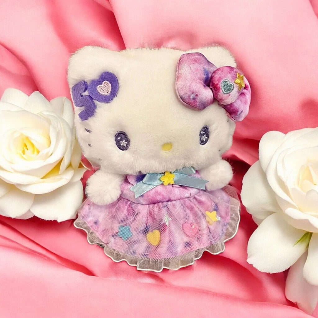 Llavero de peluche del 50.º aniversario de Hello Kitty