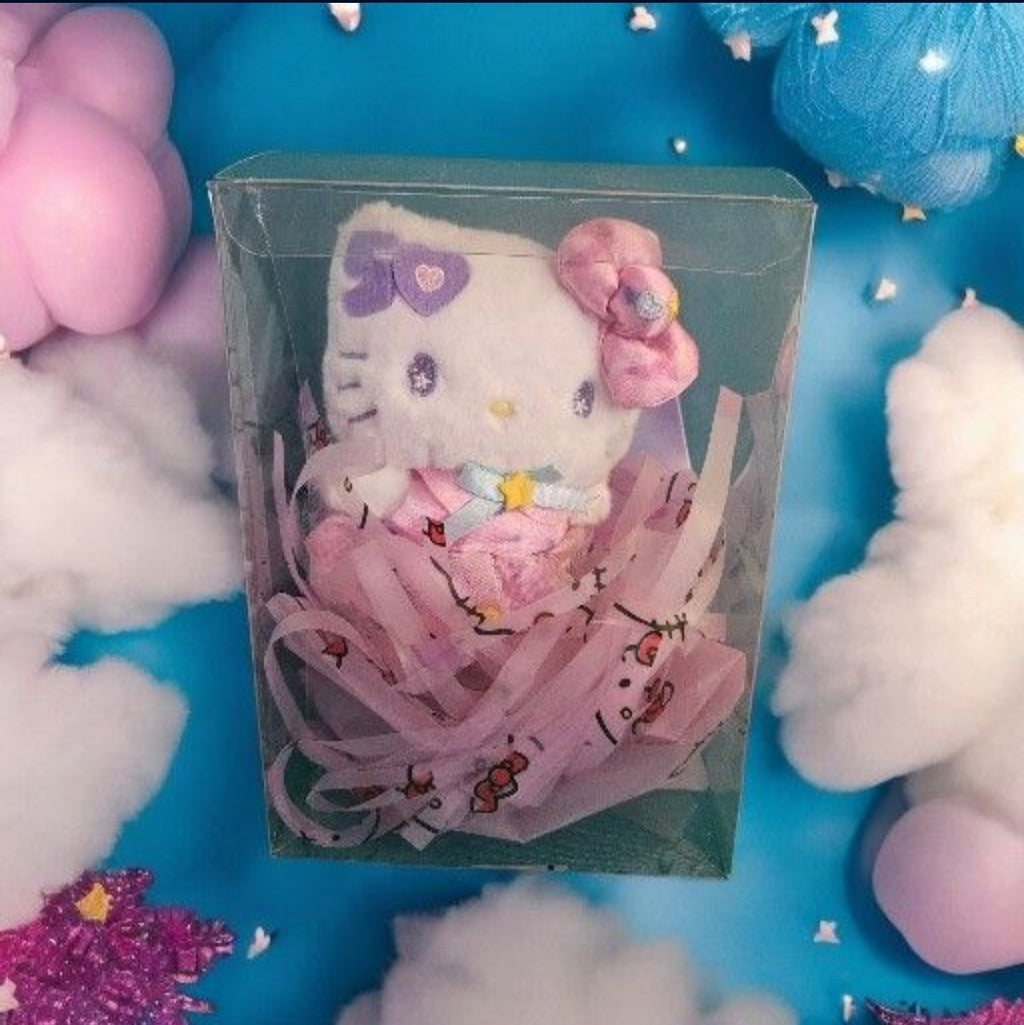 Llavero de peluche del 50.º aniversario de Hello Kitty