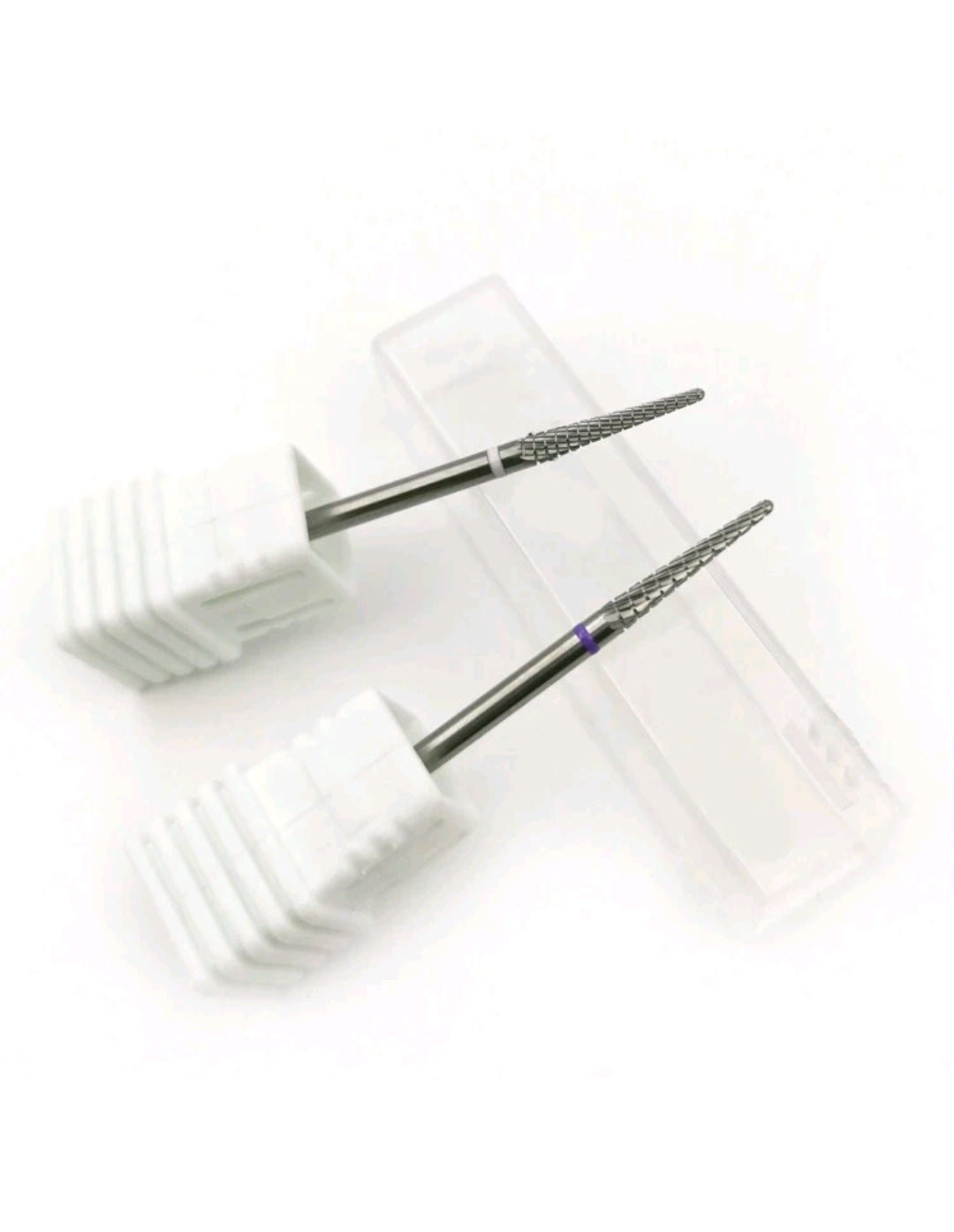 Paquete doble de brocas para limpiar cutículas debajo de las uñas