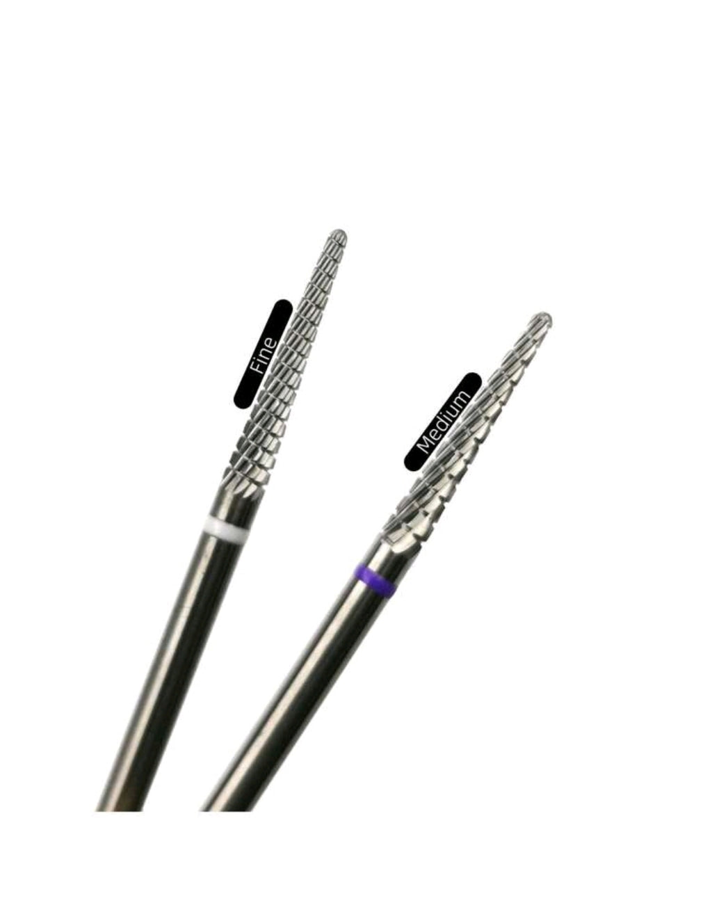 Paquete doble de brocas para limpiar cutículas debajo de las uñas