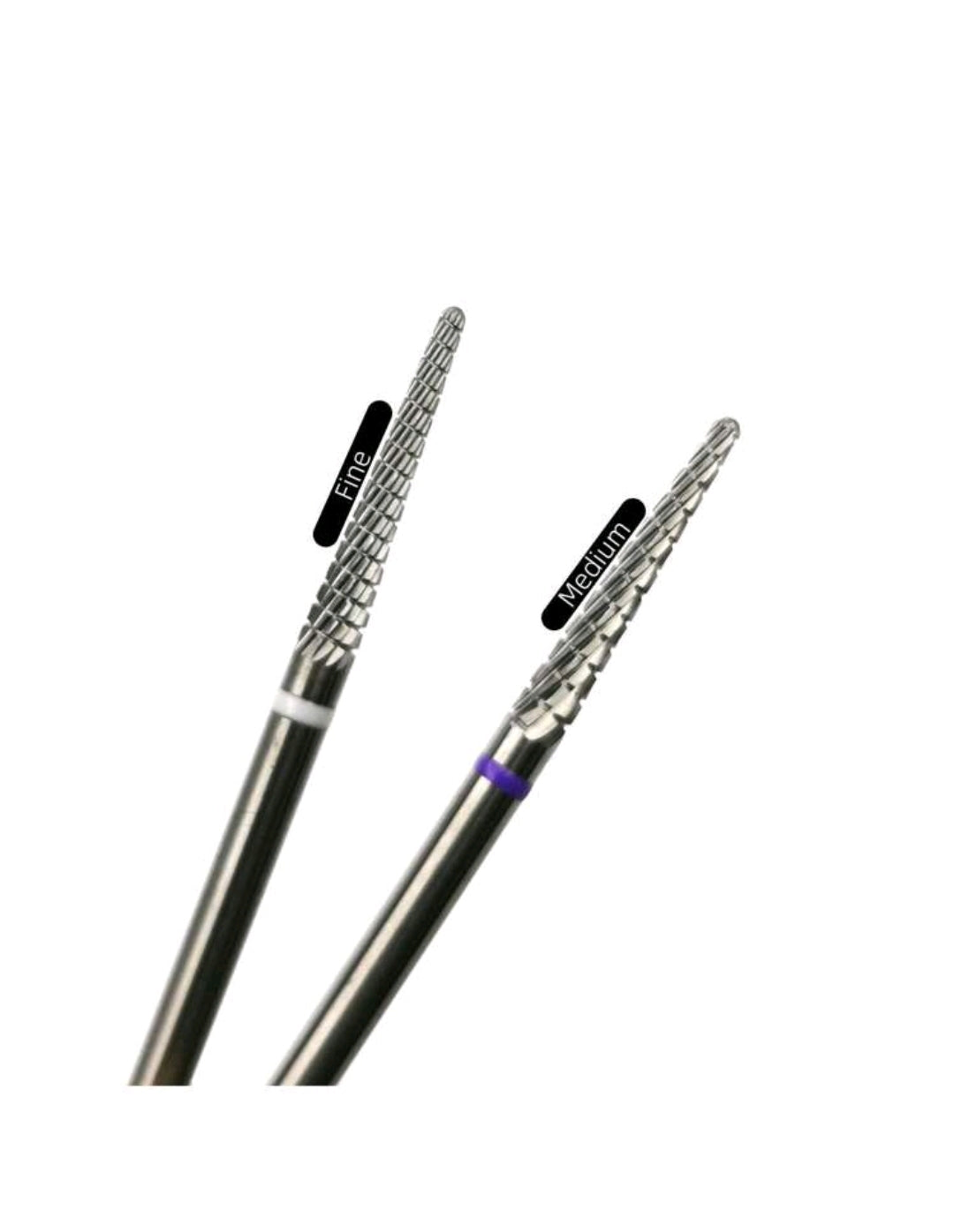 Paquete doble de brocas para limpiar cutículas debajo de las uñas