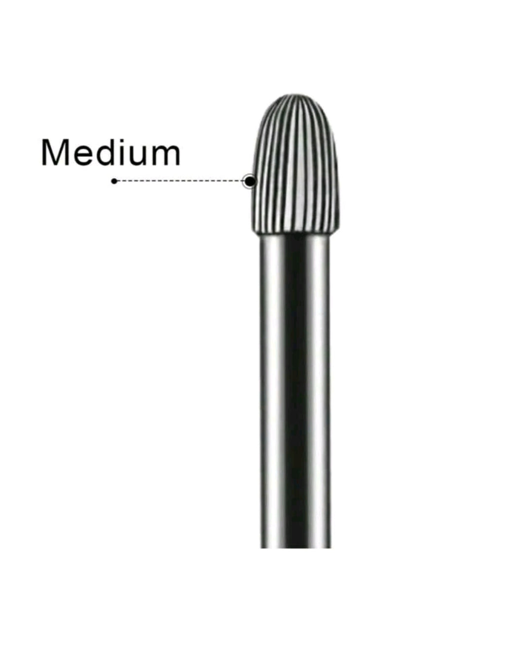 1pc Tungsten Steel Nail Drill Bit For Professional Removal Of Nail Edges, Keratin, Dead Skin, Cuticles And Calluses Wg28