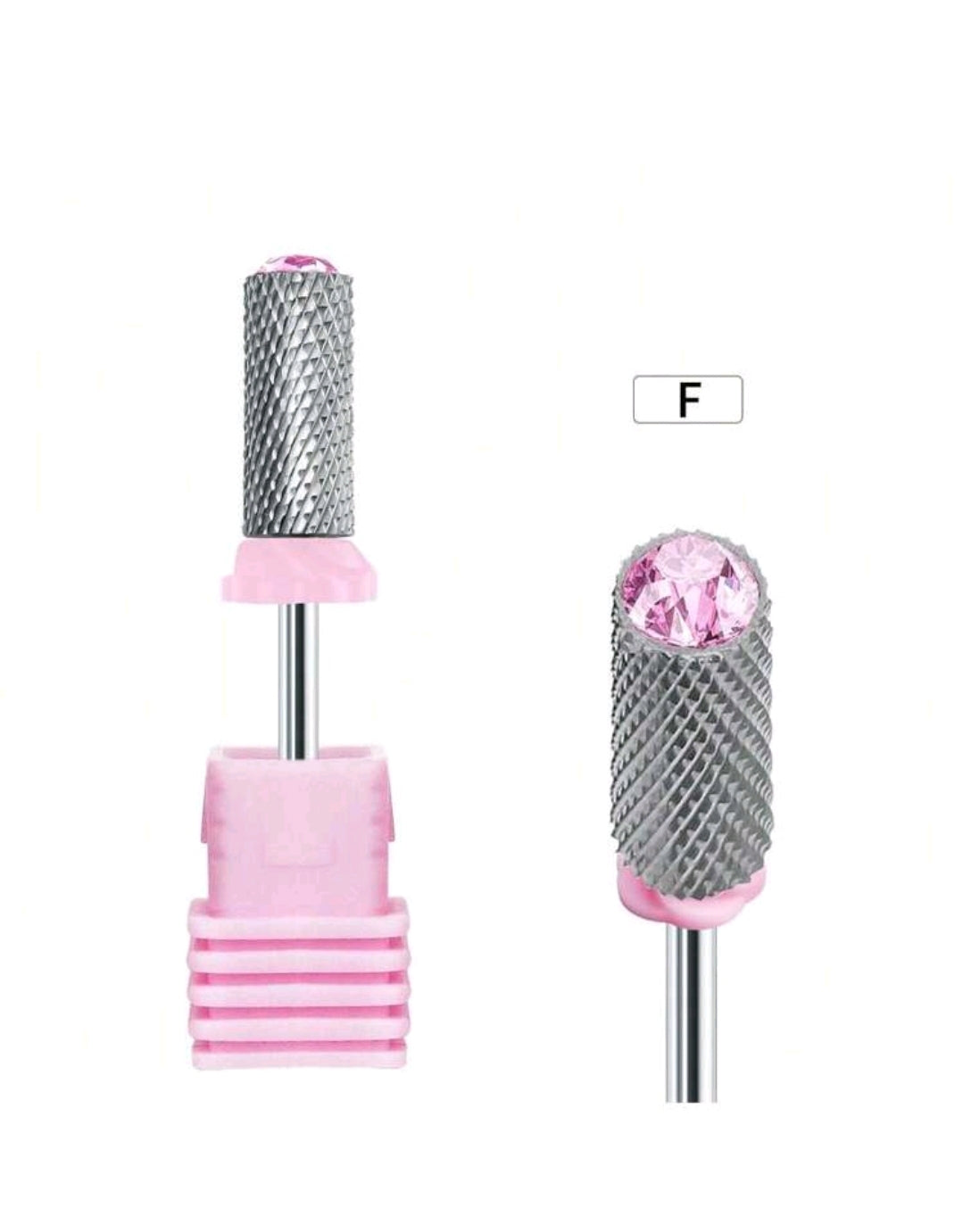 5 brocas de acero de tungsteno para decoración de uñas