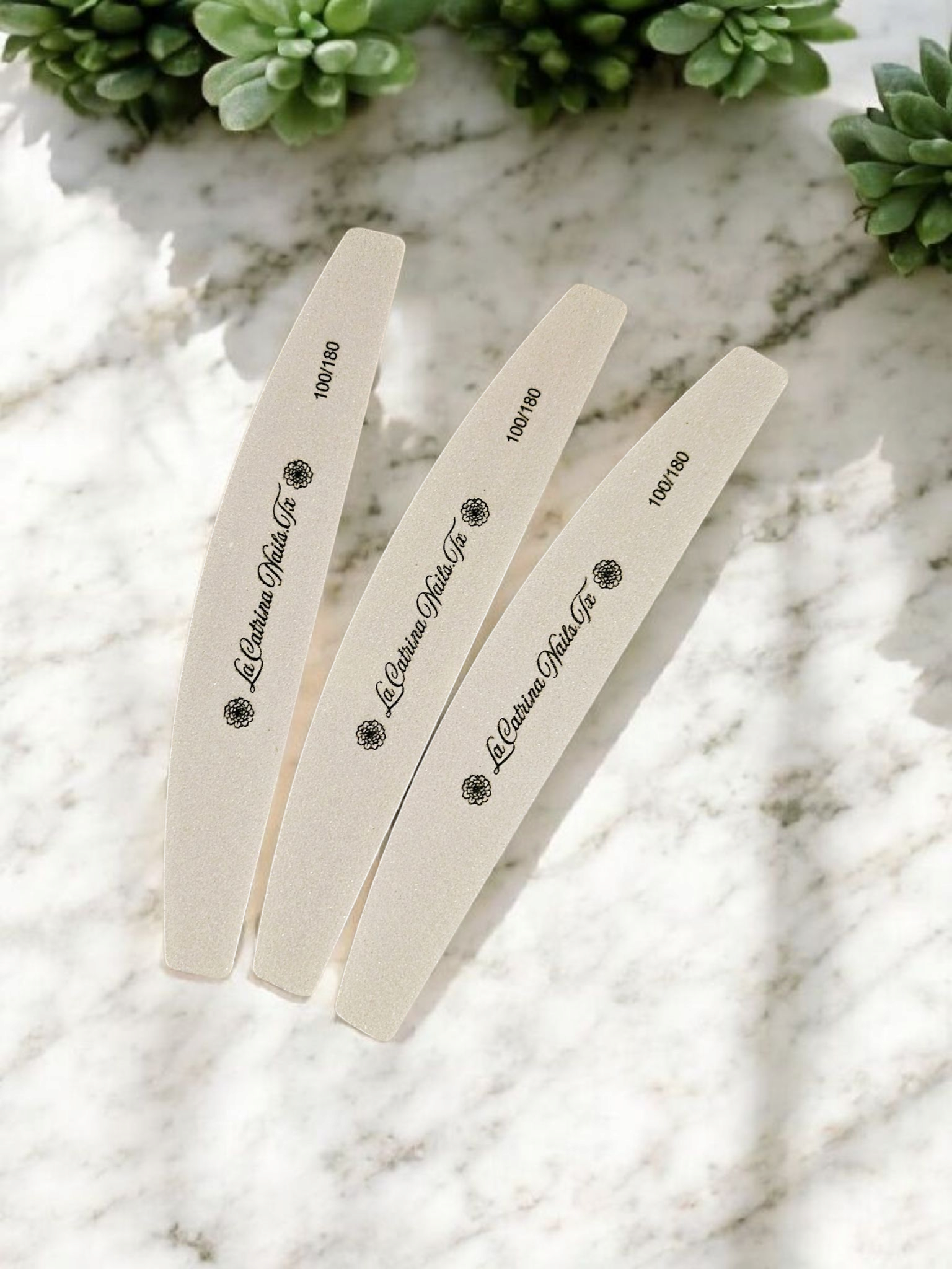 3 Limas de uñas La Catrina Nails.TX