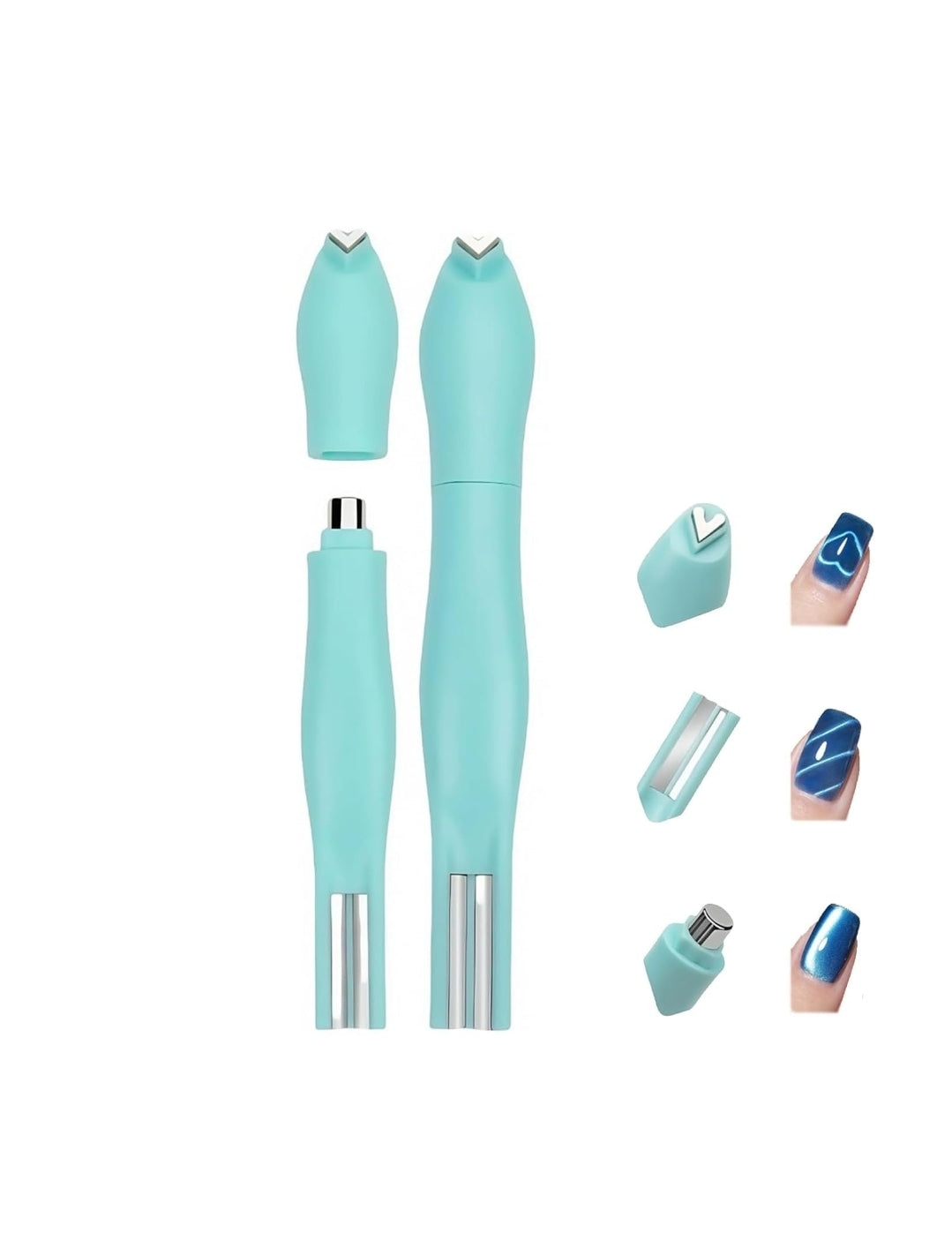 3 in 1 Heart Shaped Cat Eye Magnet