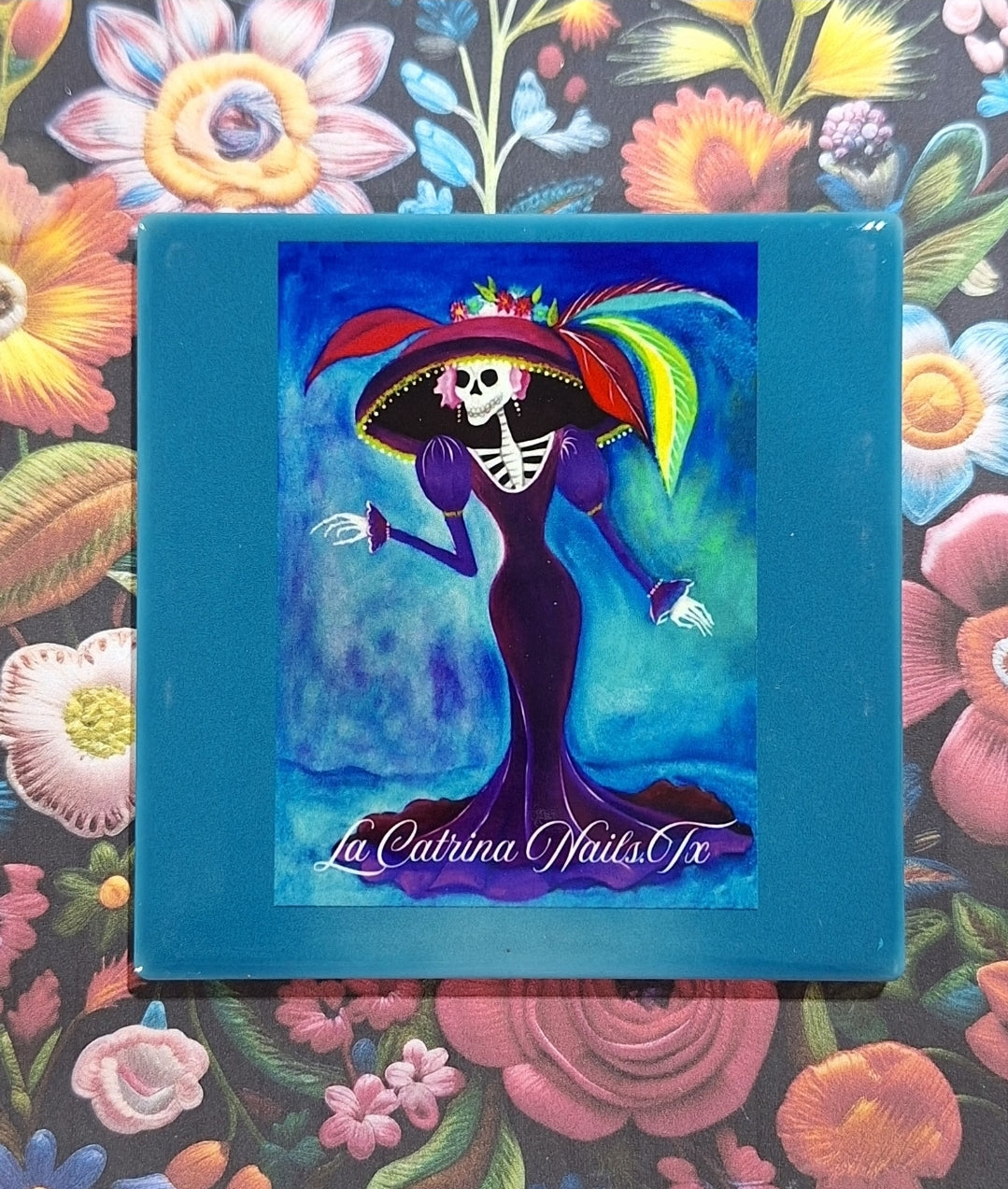 La Catrina Nails.Tx Paint Pallet