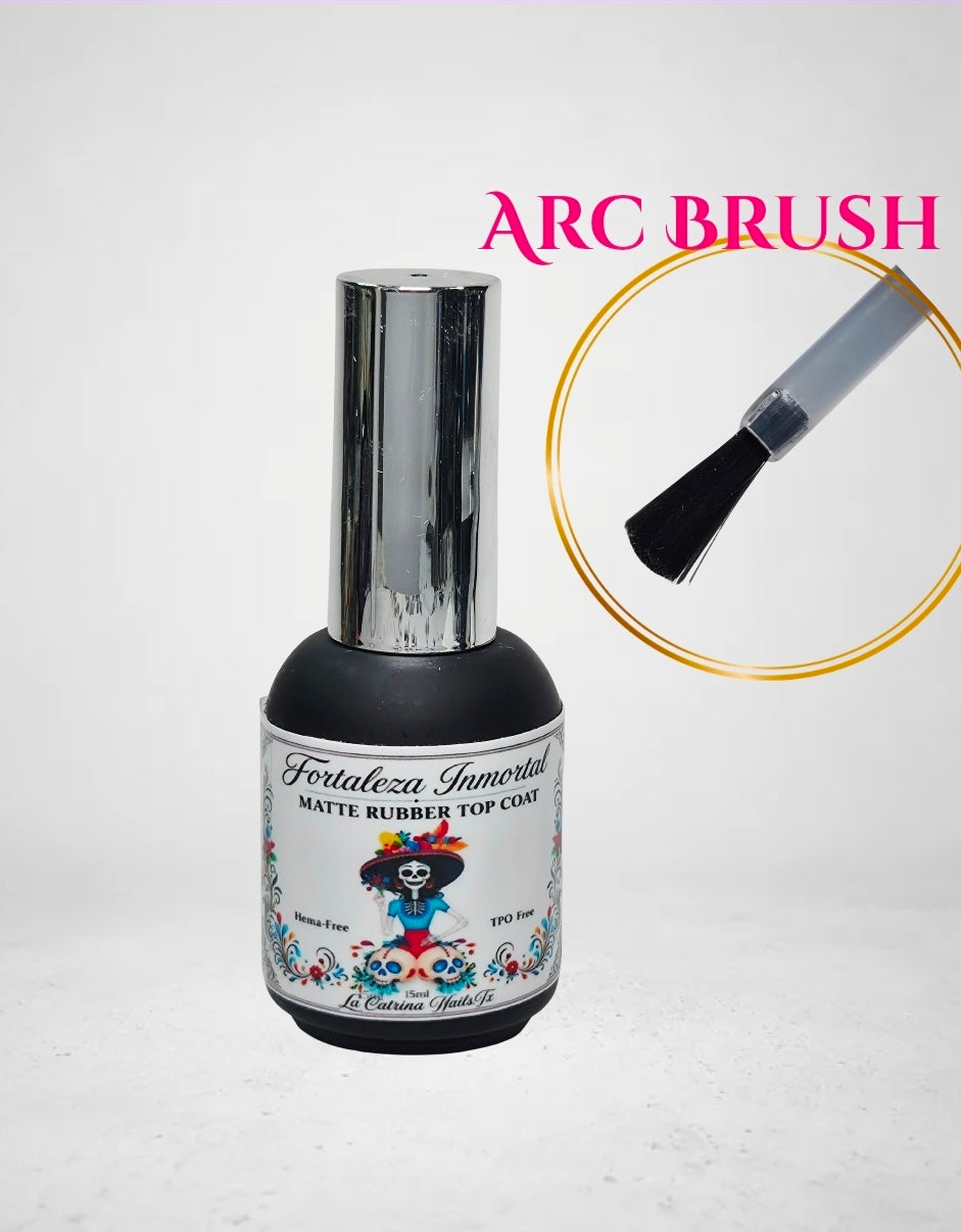 Fortaleza Inmortal Matte Rubber Top Coat~HEMA-Free and TPO Free Gel polish