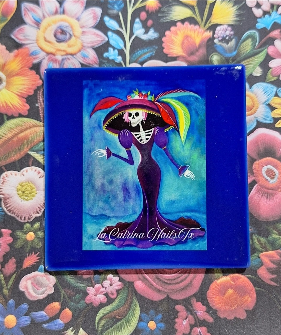 La Catrina Nails.Tx Paint Pallet