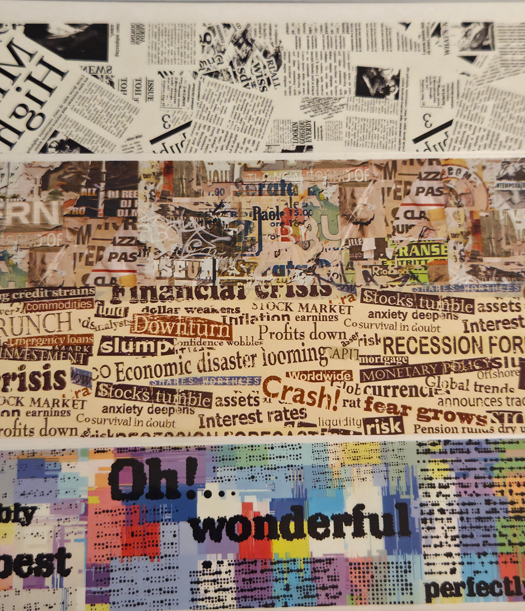 Newspaper Transfer Foil