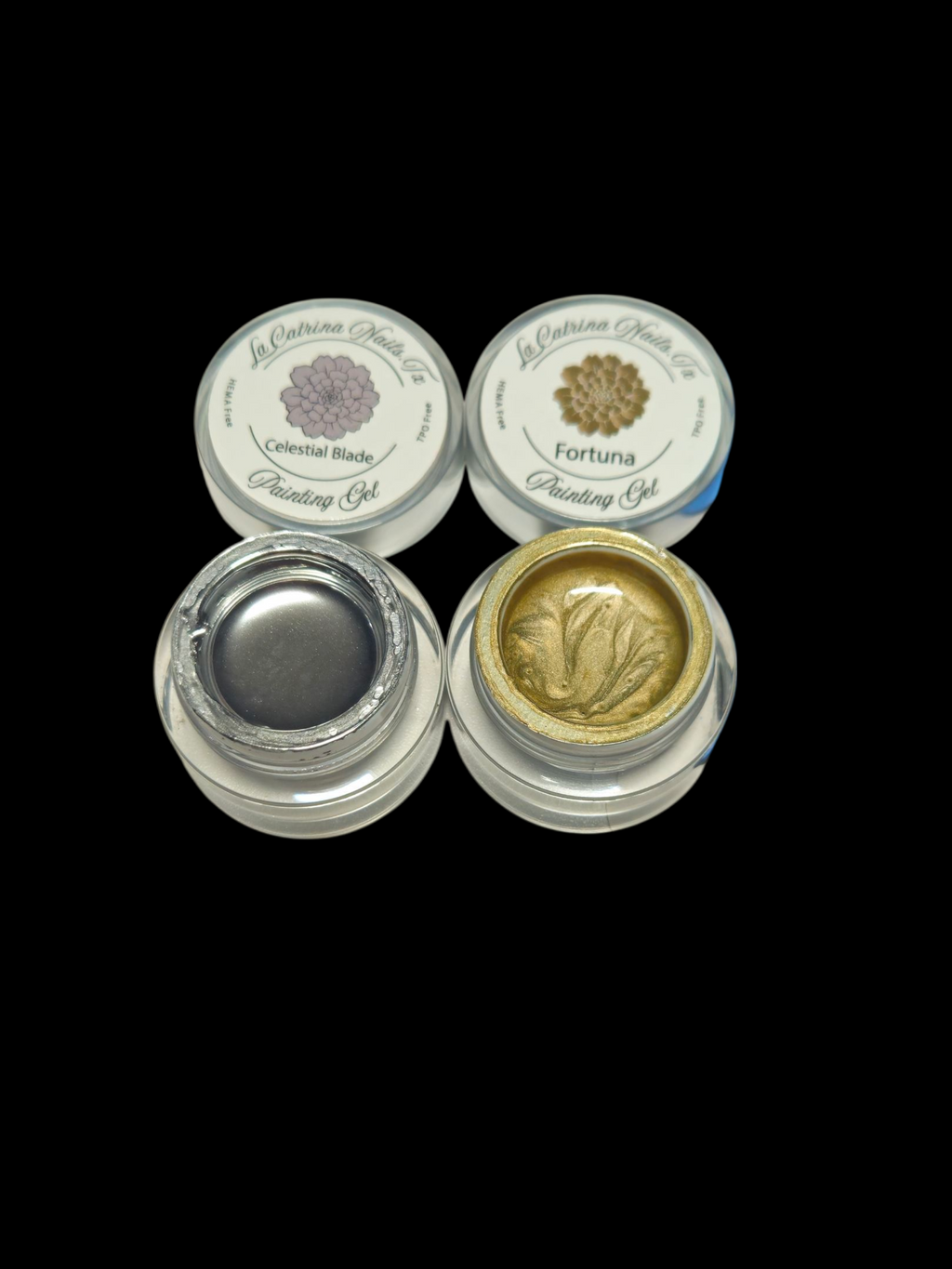 Fortuna & Celestial Blade ~ HEMA-free Painting Gels 5ml