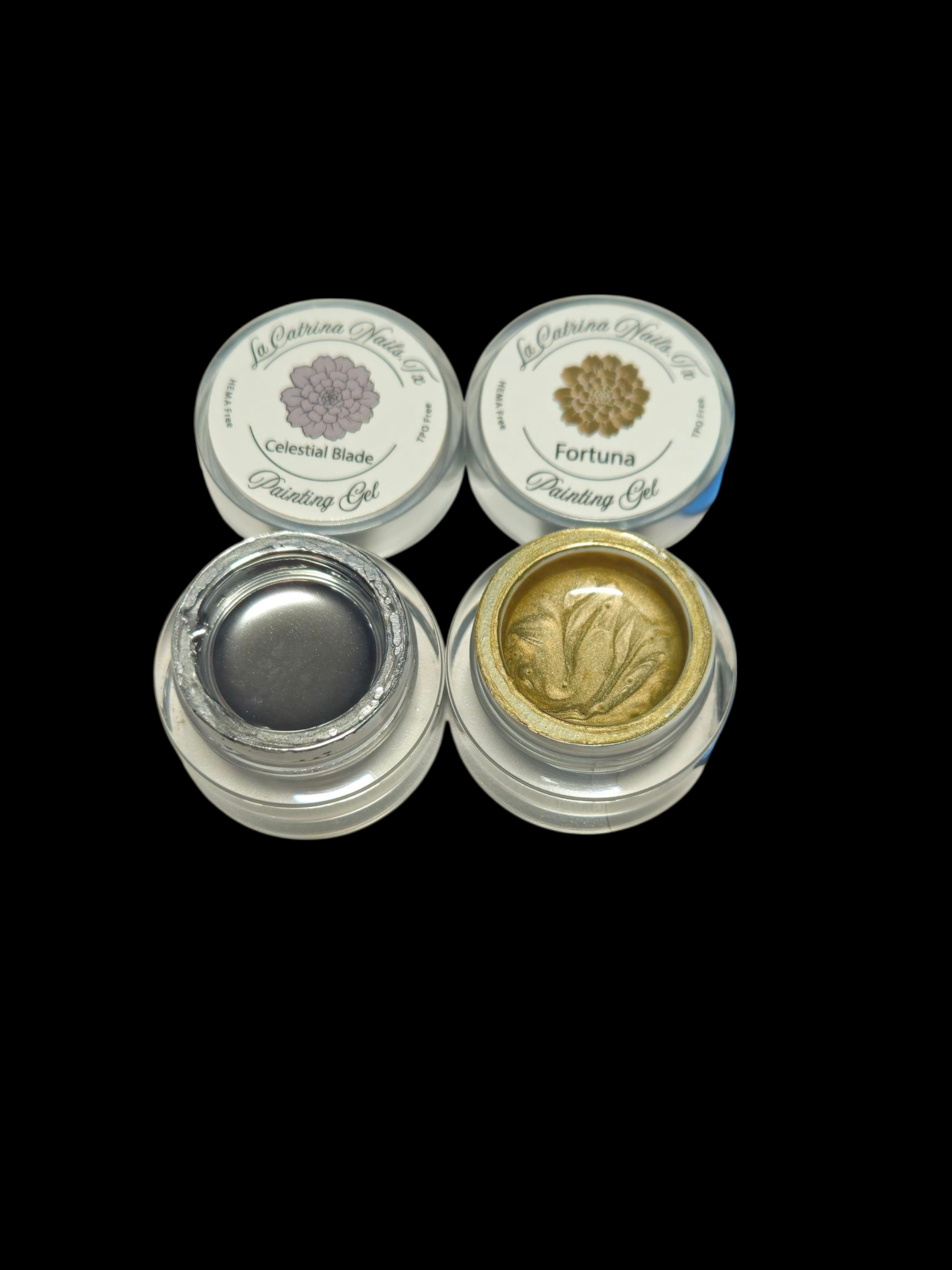Fortuna & Celestial Blade ~ HEMA-free Painting Gels 5ml