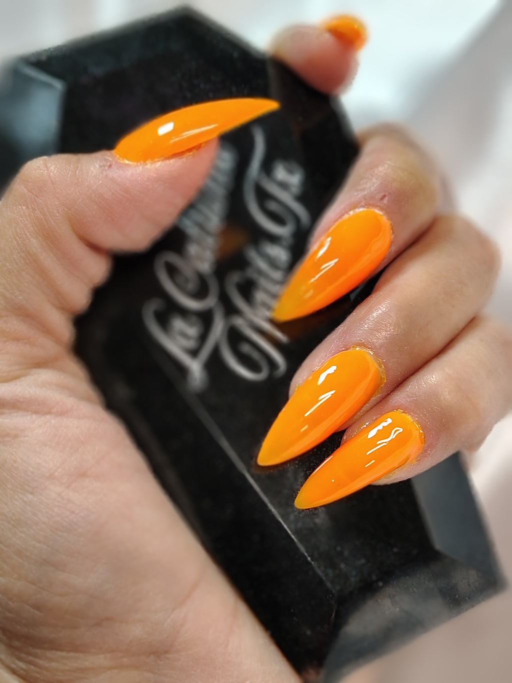 Cempasúchil Flor De Mictlán ~ Orange Marigold~HEMA-Free and TPO Free Gel polish