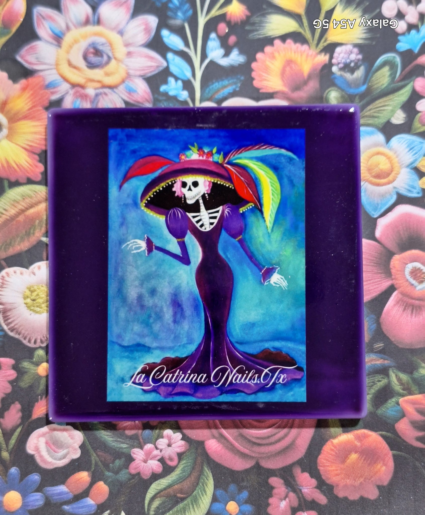 La Catrina Nails.Tx Paint Pallet
