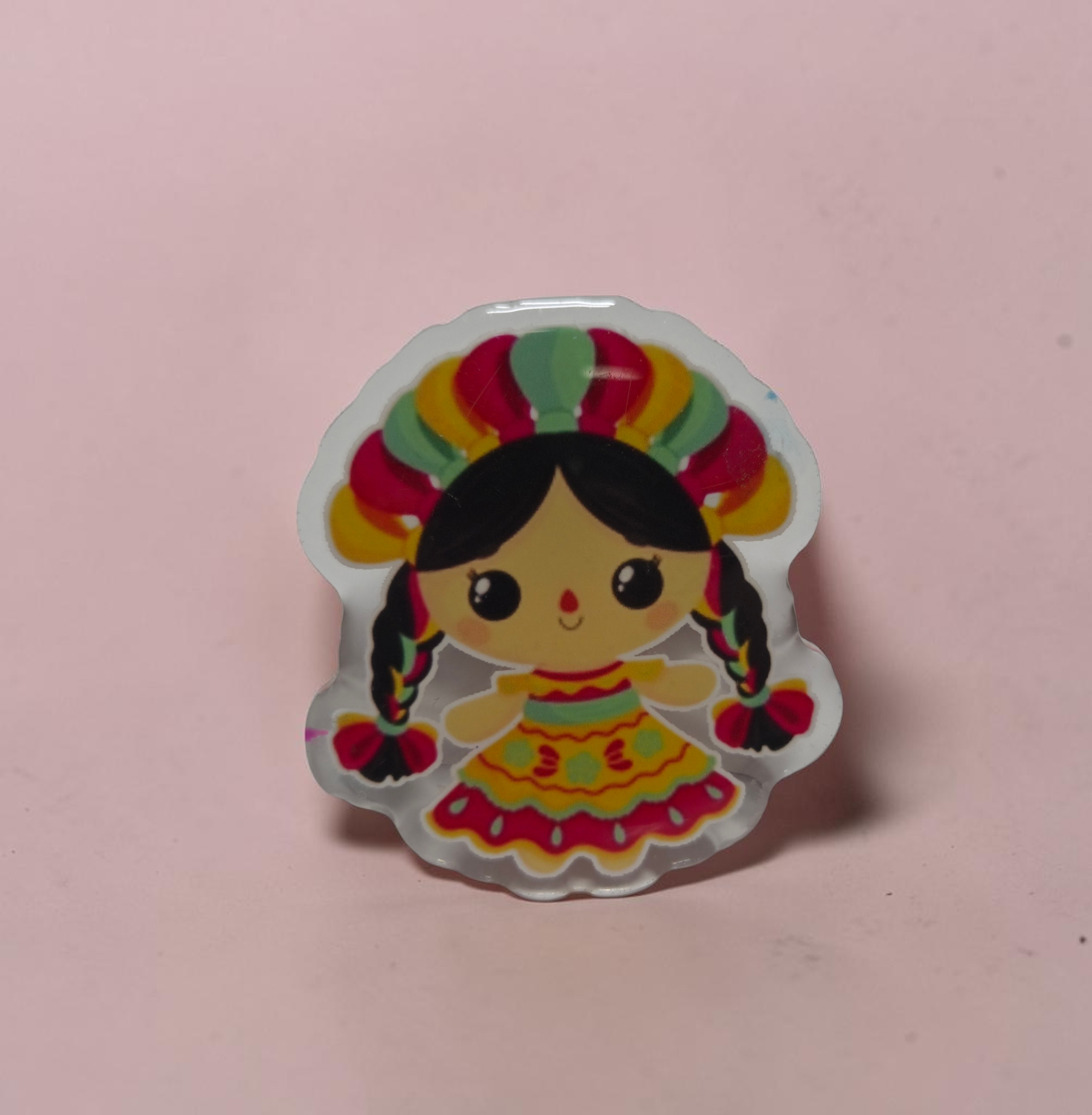 Acrylic Nail Stands 5 Total ~ Epoxy on one side