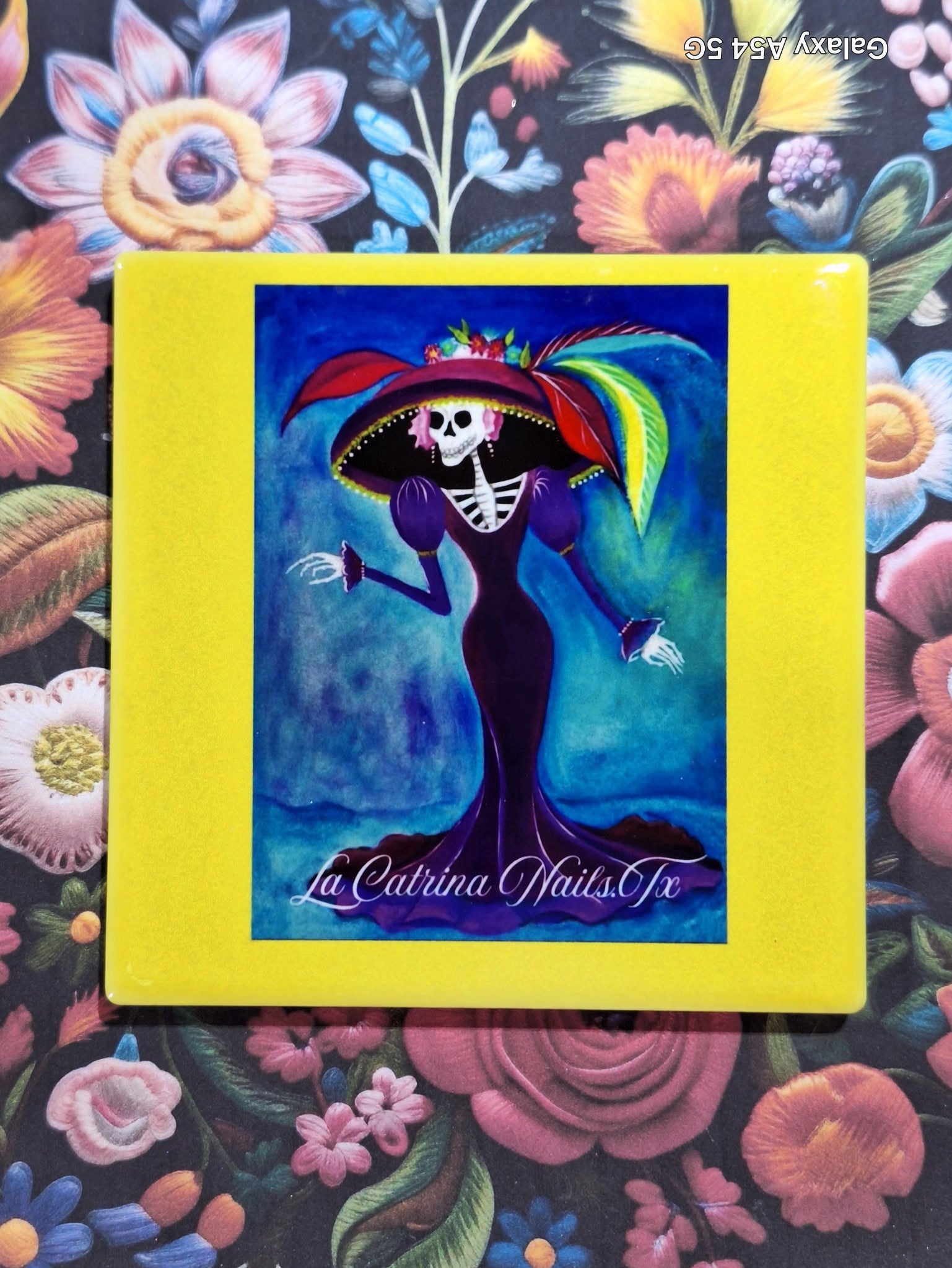 La Catrina Nails.Tx Paint Pallet