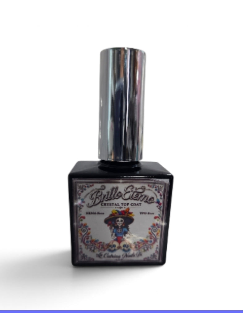 18ml Eternal Bottle ~Brillo Eterno | Crystal Top Coat~HEMA-Free and TPO Free Gel polish