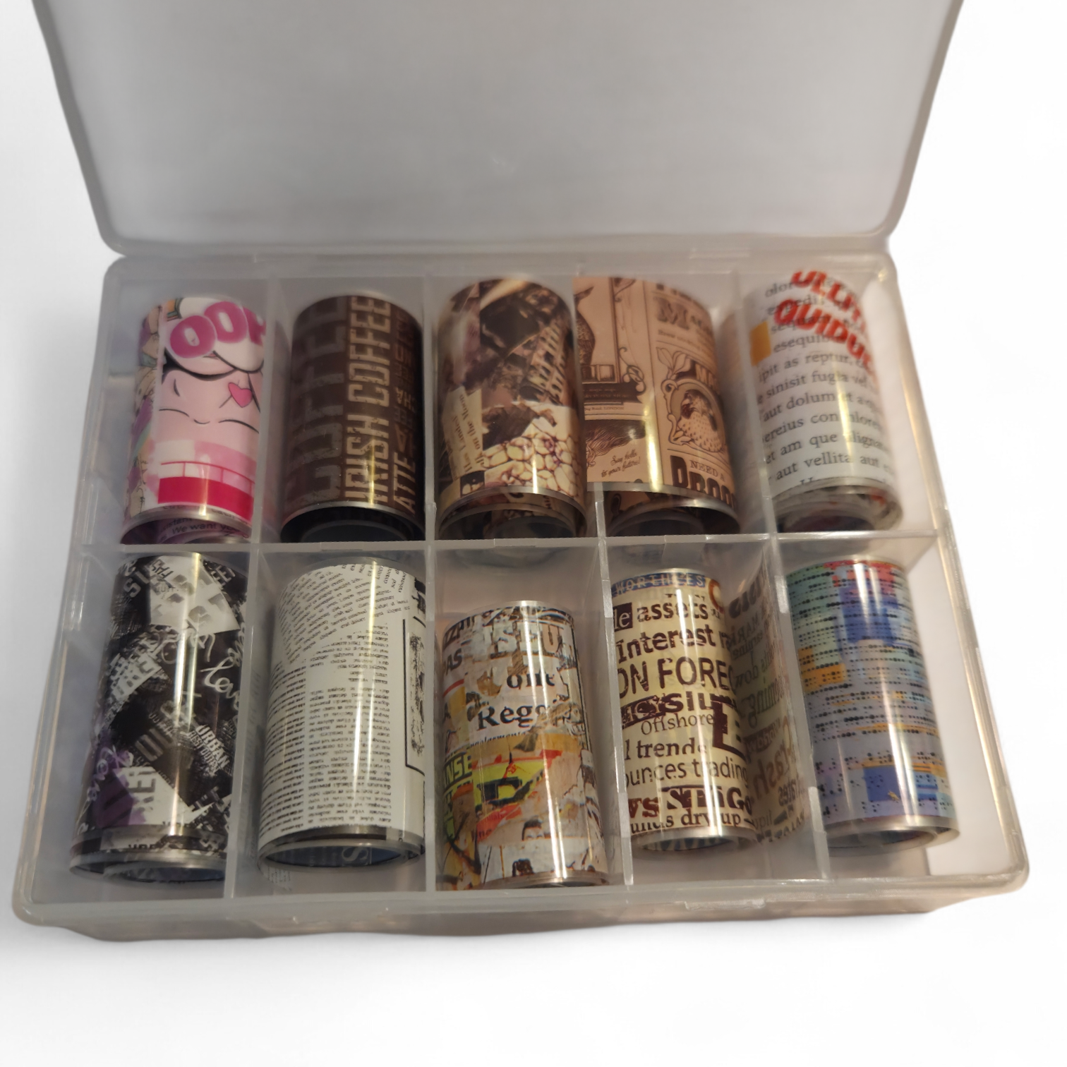 Newspaper Transfer Foil