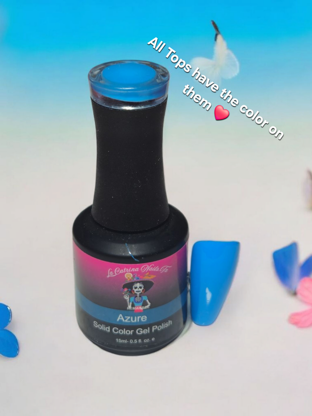 La Catrina Nails.Tx ~ Azul