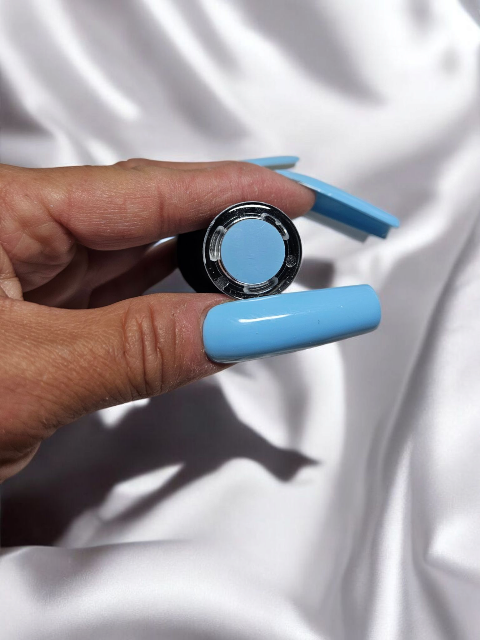 La Catrina Nails.Tx~ Primavera Collection ~ Celeste / Sky Blue