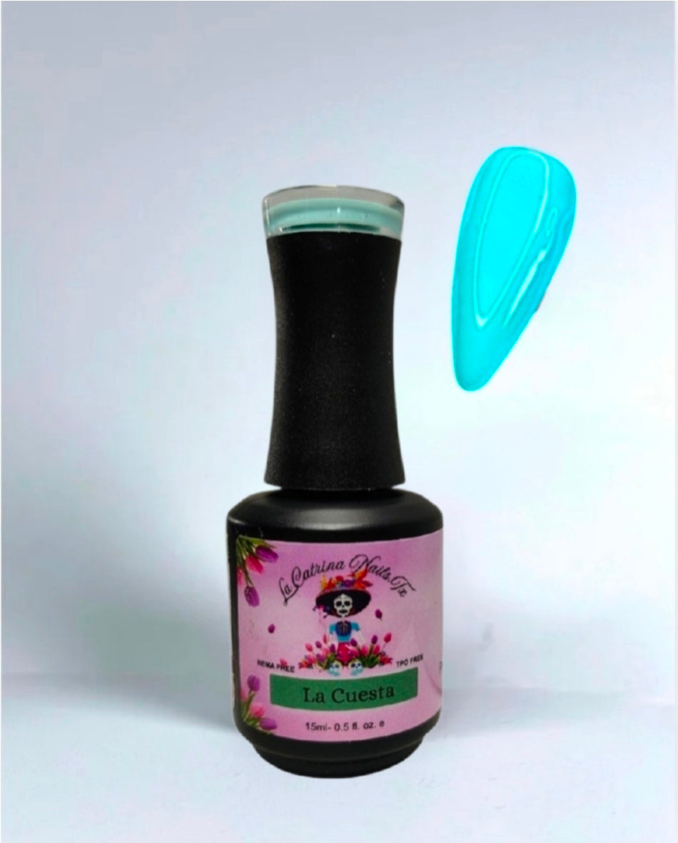 La Cuesta / Teal Blue~ 2026~HEMA-Free and TPO Free Gel polish