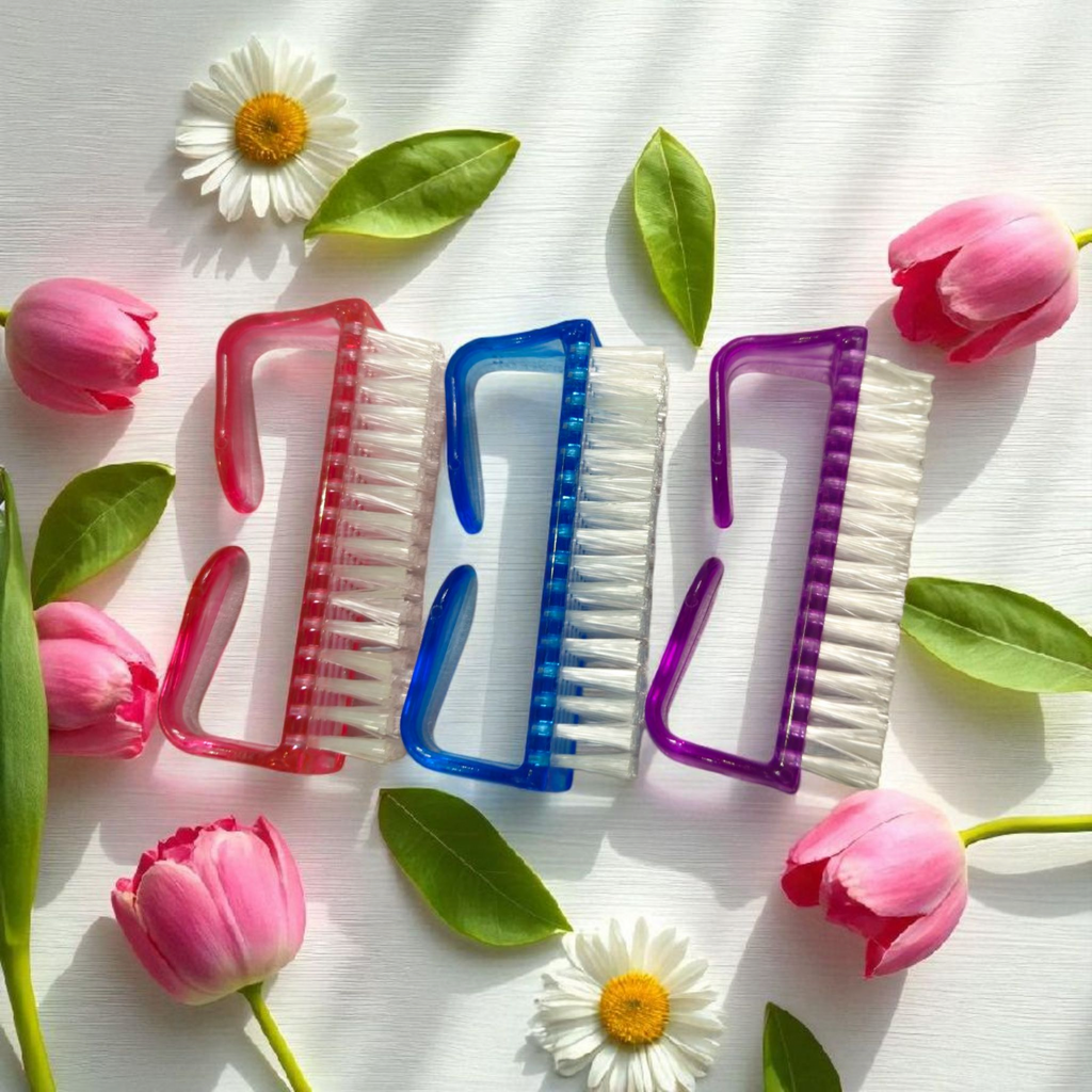 6 cepillos de uñas de tamaño estándar