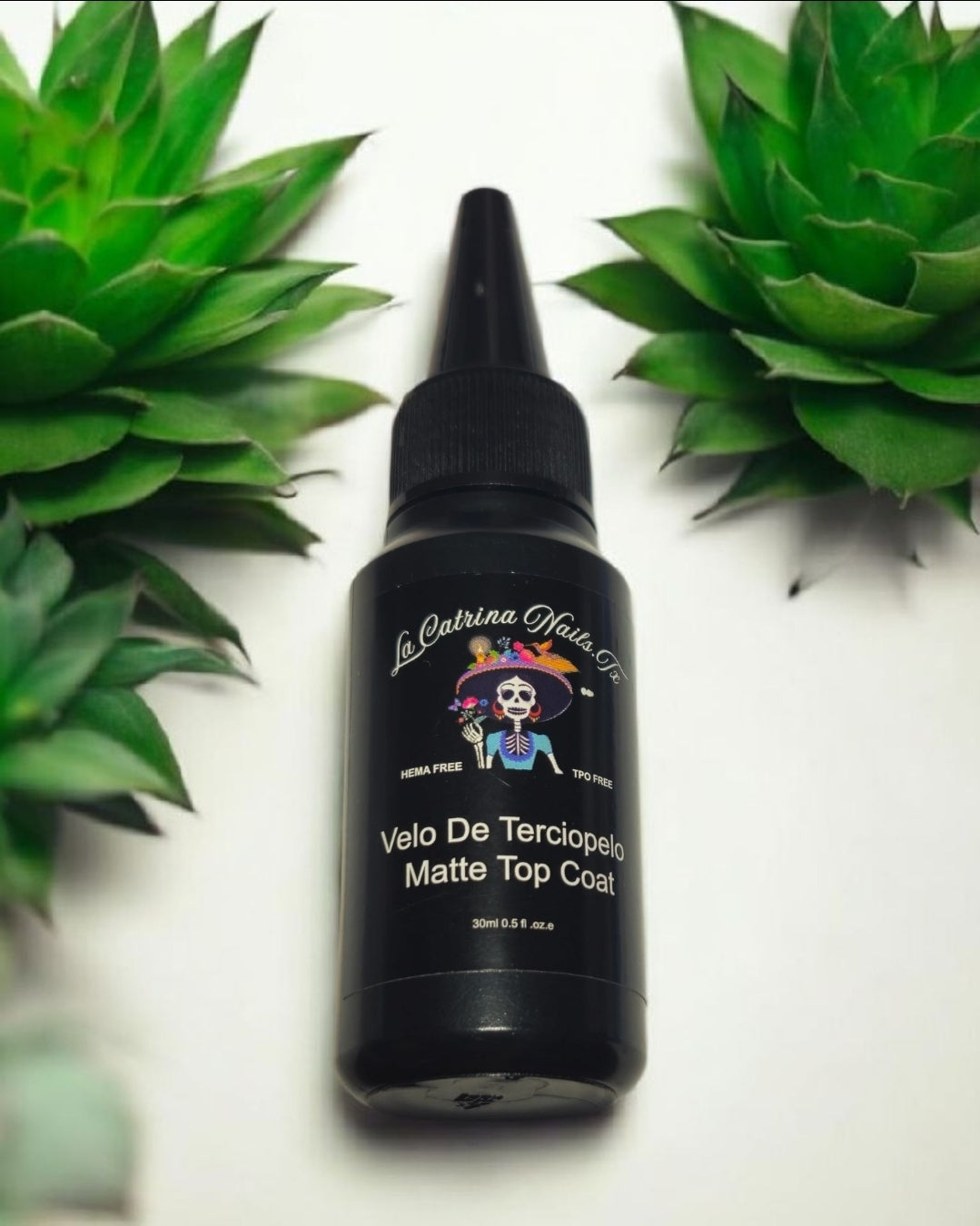 30ML Bottle of Velo De Terciopelo Matte Top Coat