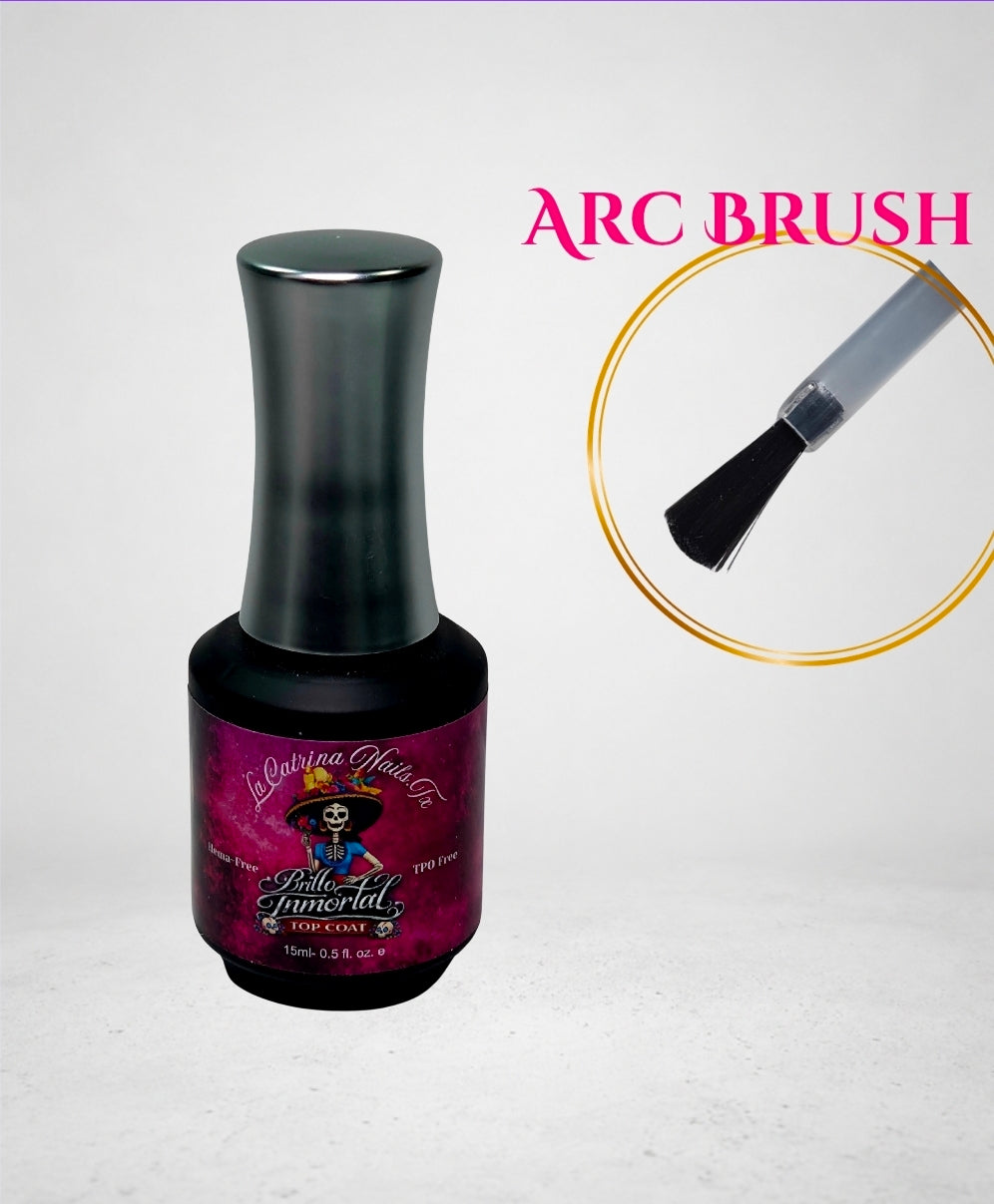 Brillo Inmortal Top Coat ~ Extreme Shine No Wipe Top Coat~ HEMA-Free and TPO Free Gel polish