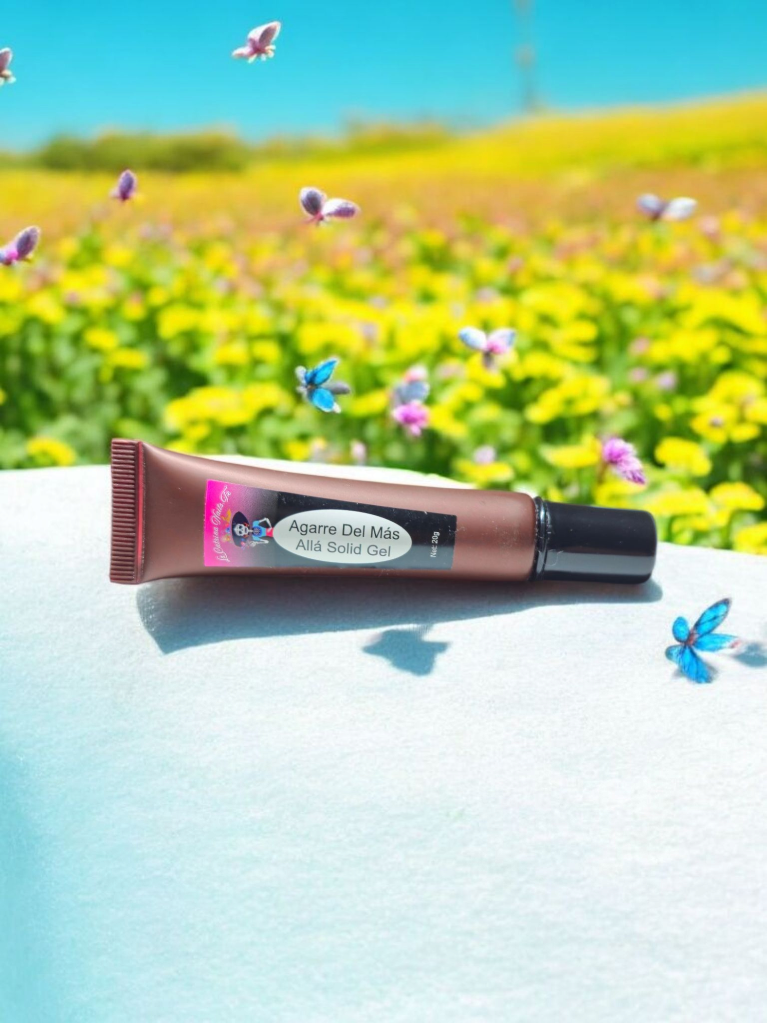 Aggare Del Más Alla Solid Nail Glue ~ Grip From Beyond Solid Nail Glue. Must Cure under LED/UV.LED Lamp