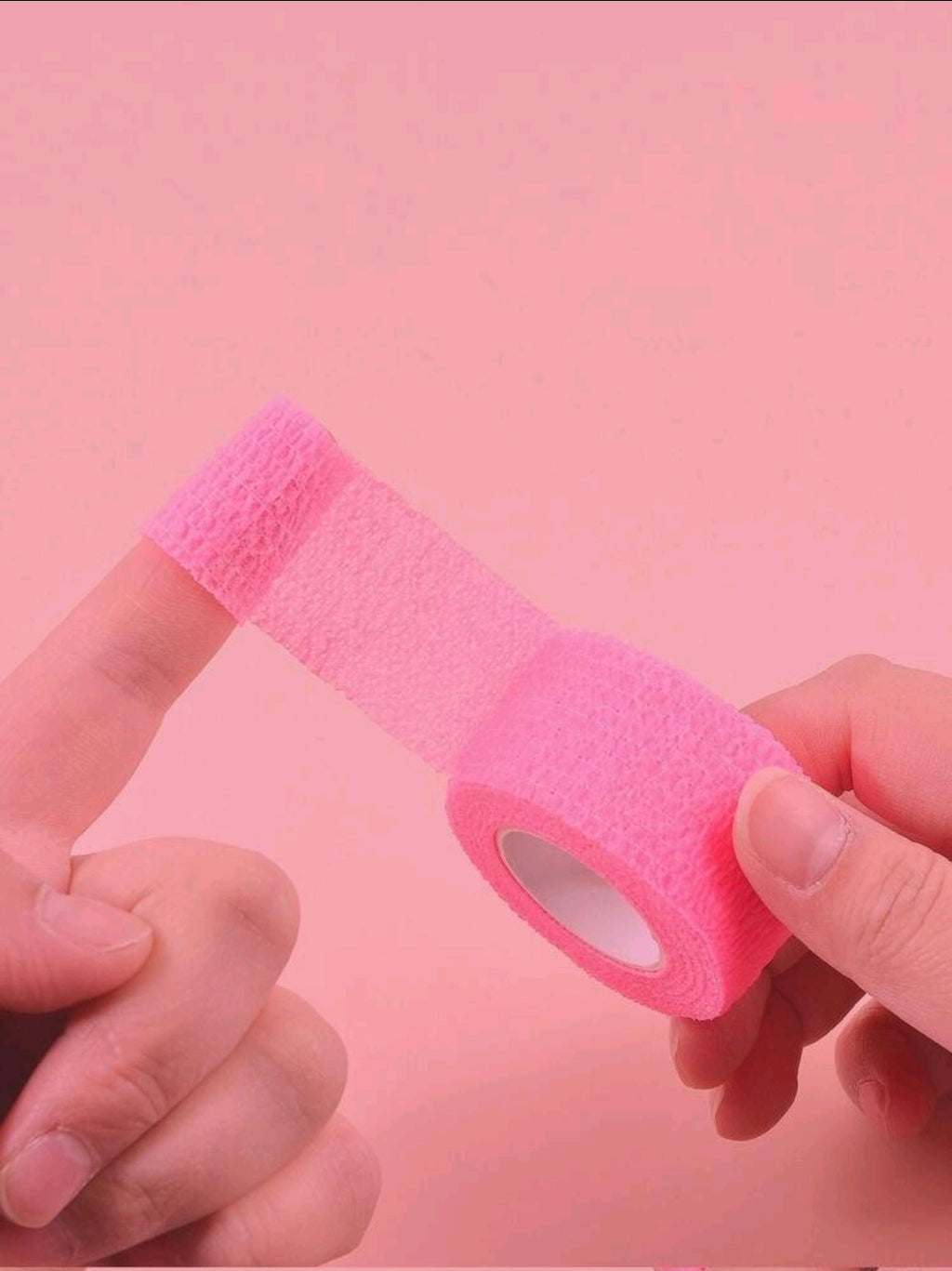 6pk Self Adhesive Bandages Pink Or Black