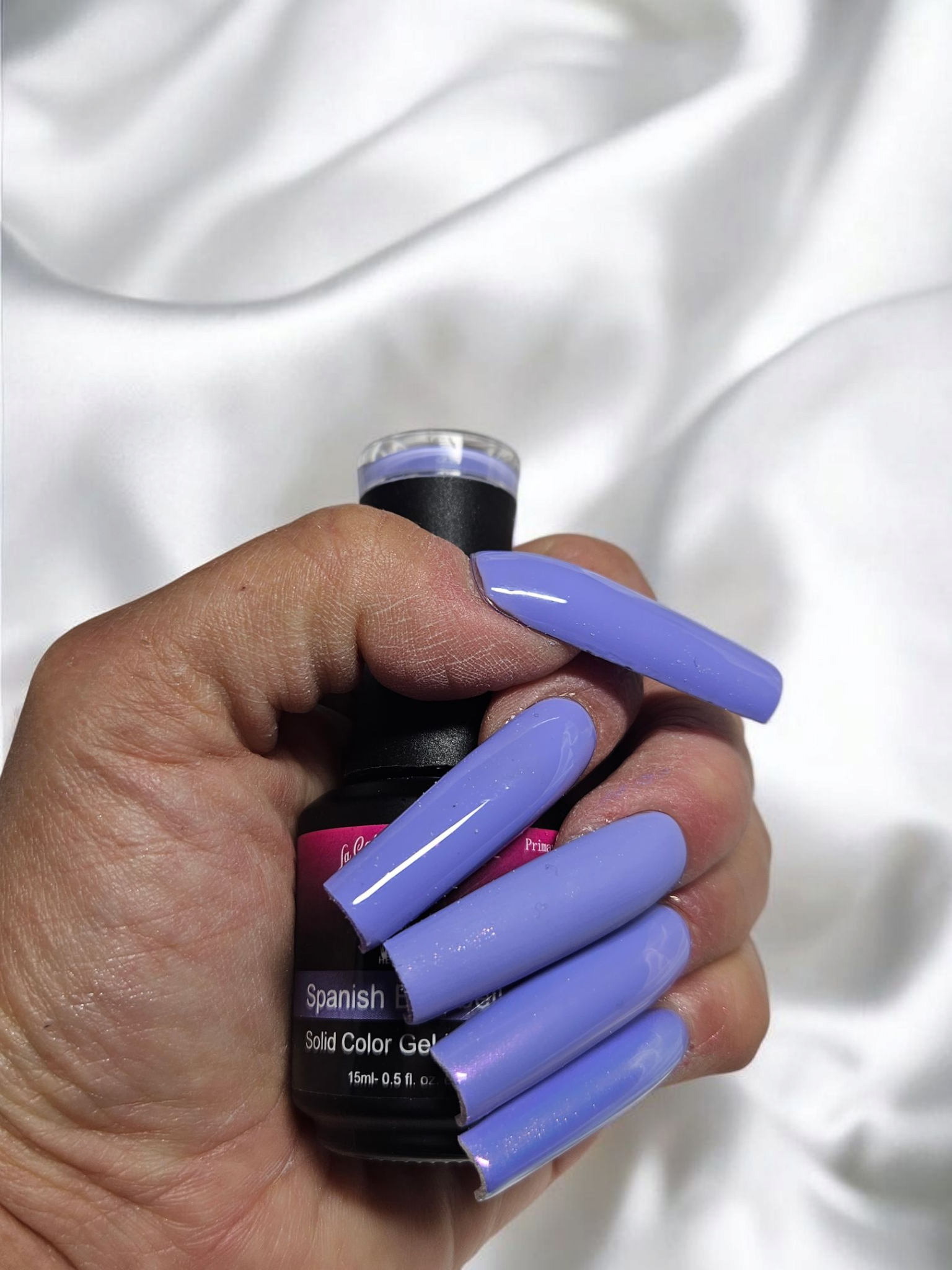 La Catrina Nails.Tx~ Primavera Collection ~ Spanish Bluebell / Lilac