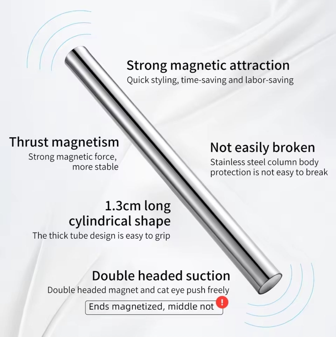 Extra Strong Dual-ended Cylindrical Magnet for Cat Eye polish