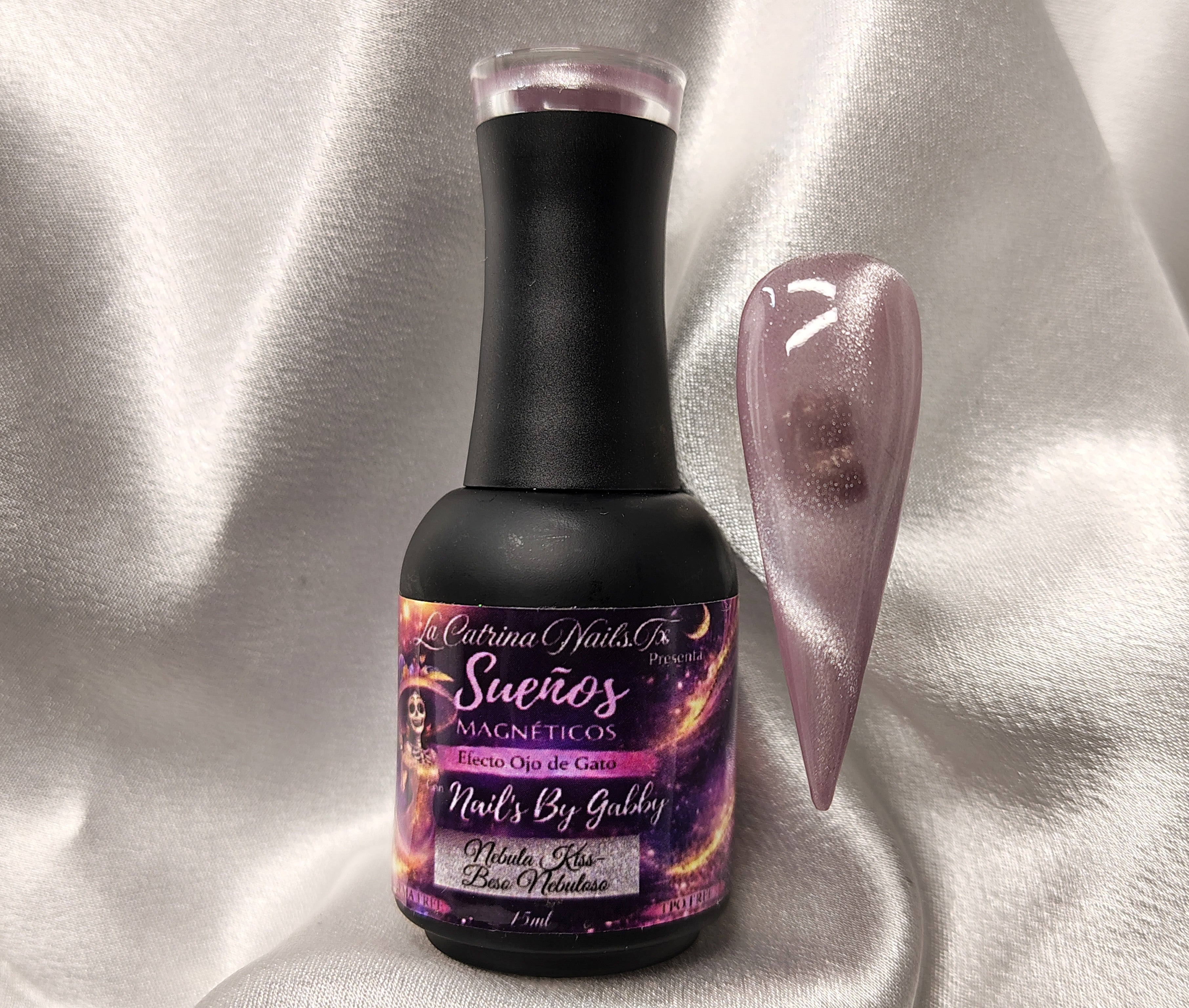 Nebula Kiss- Beso Nebuloso ~ Cat Eye Gel Polish ~HEMA-Free and TPO Free Gel polish