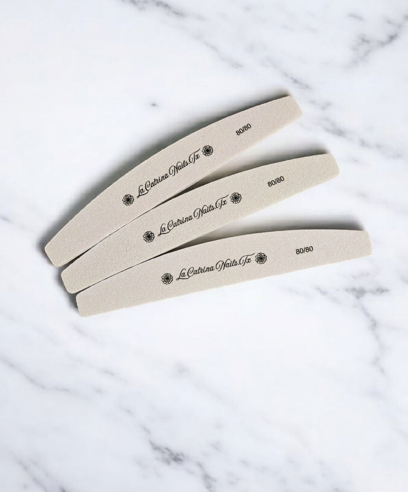 3 Limas de uñas La Catrina Nails.TX