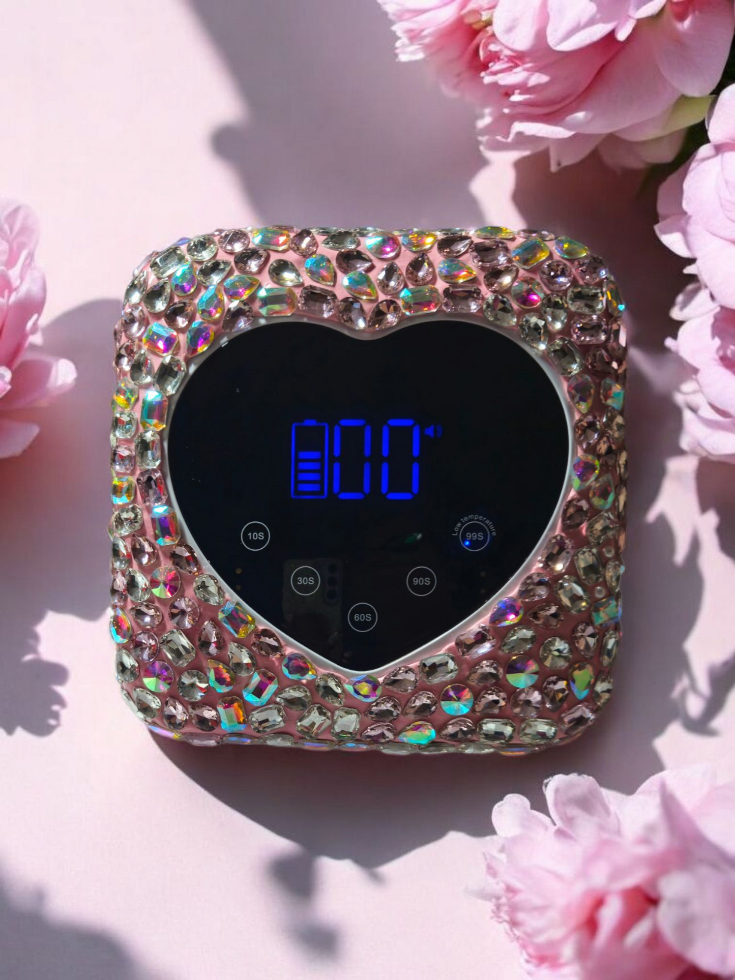 Large Stone Rechargeable Cordless UV.LED Lamp