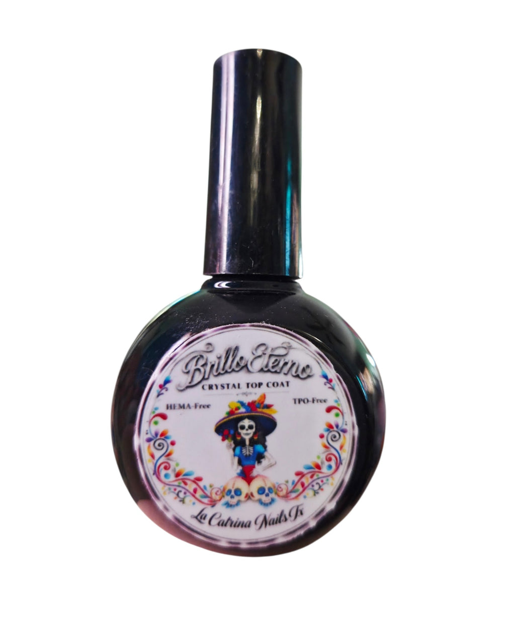 30ml Bottle ~Brillo Eterno | Crystal Top Coat~HEMA-Free and TPO Free Gel polish