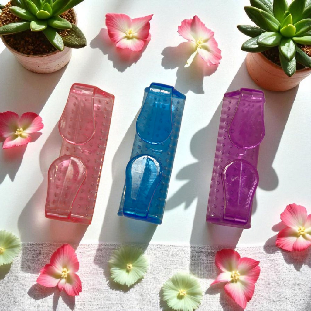 6 cepillos de uñas de tamaño estándar